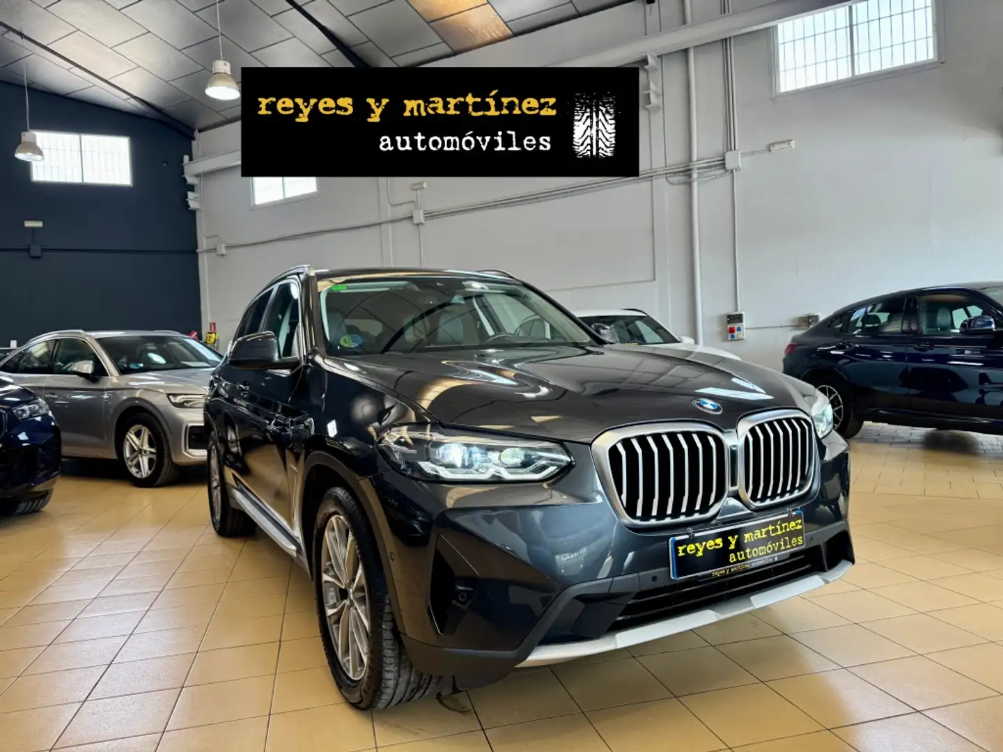 BMW X3 sDrive 18dA xLine Gris - 2