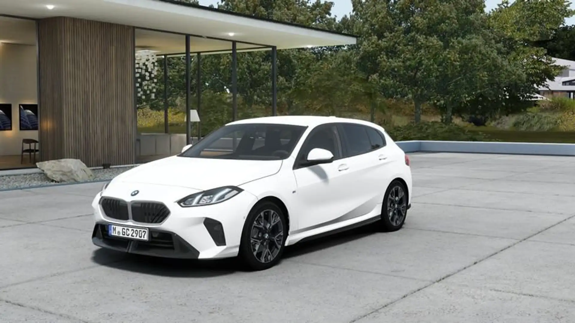 BMW 118 118d 5p. MSport Bianco - 1