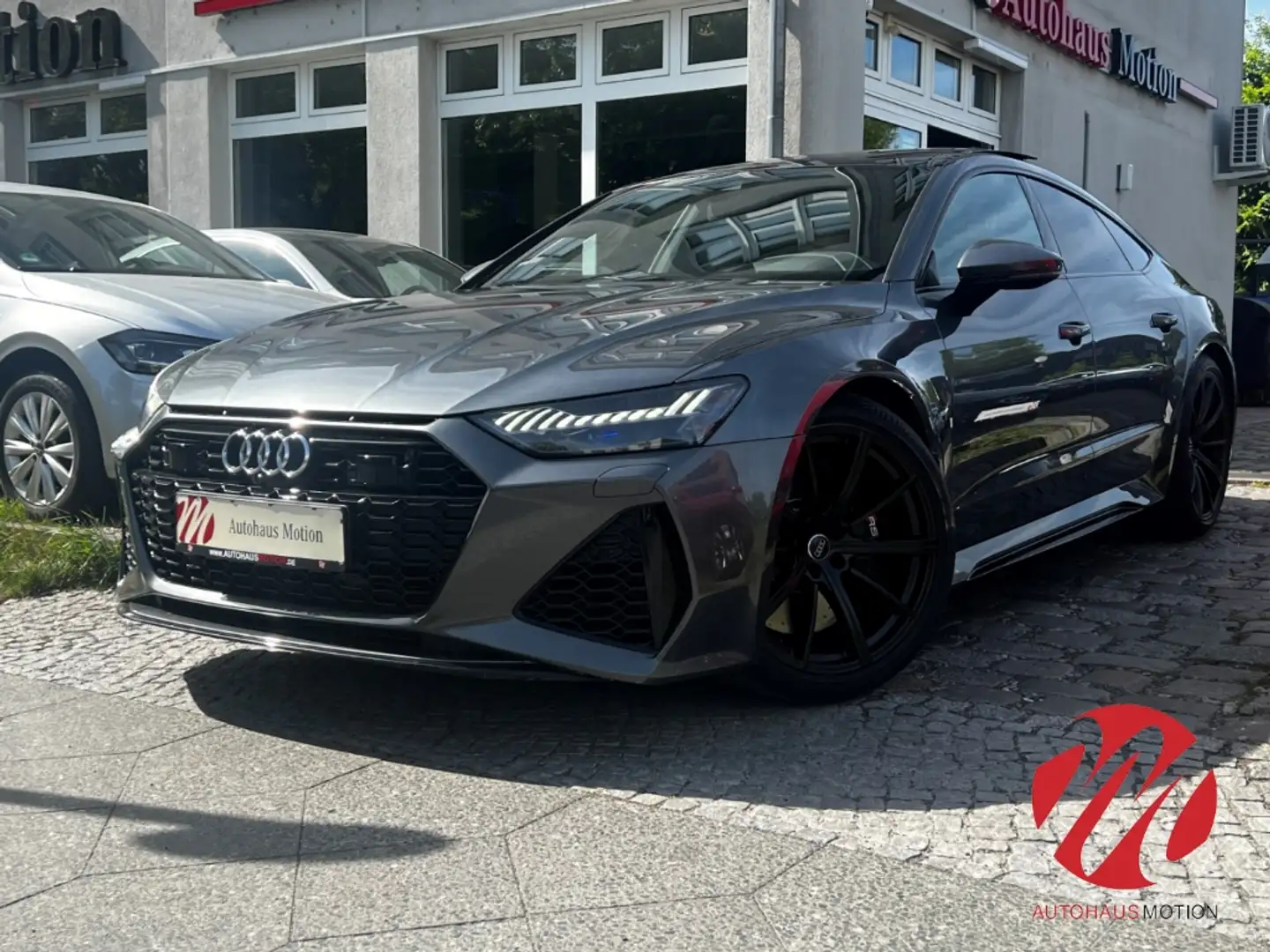 Audi RS7 Sportback 4.0 TFSI quattro Laser Pano HUD Raute 36 Szürke - 2