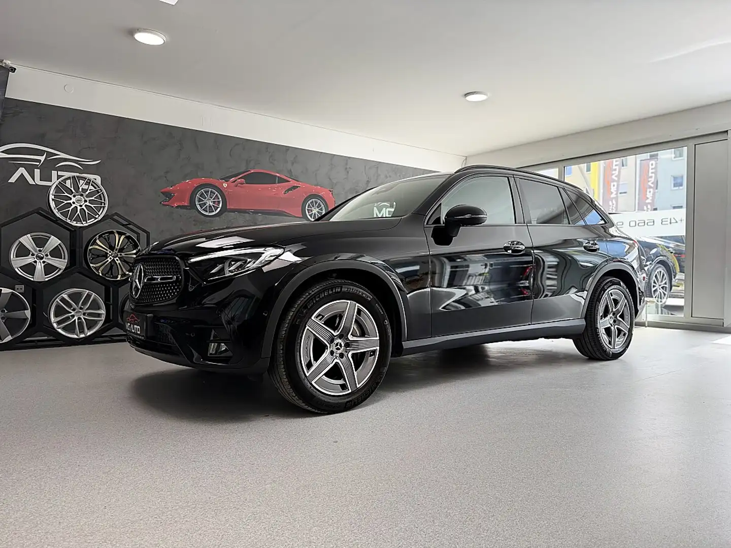 Mercedes-Benz GLC 220 d 4MATIC Aut. *AMG-LINE*RFK*AHK*GARANTIE Schwarz - 1