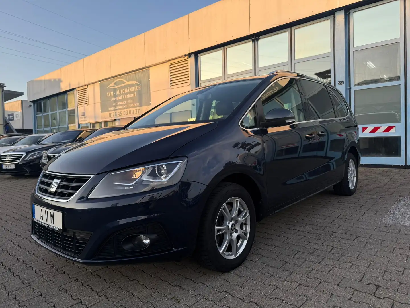 SEAT Alhambra Connect, Standheizung, Kamera, AHK Azul - 1