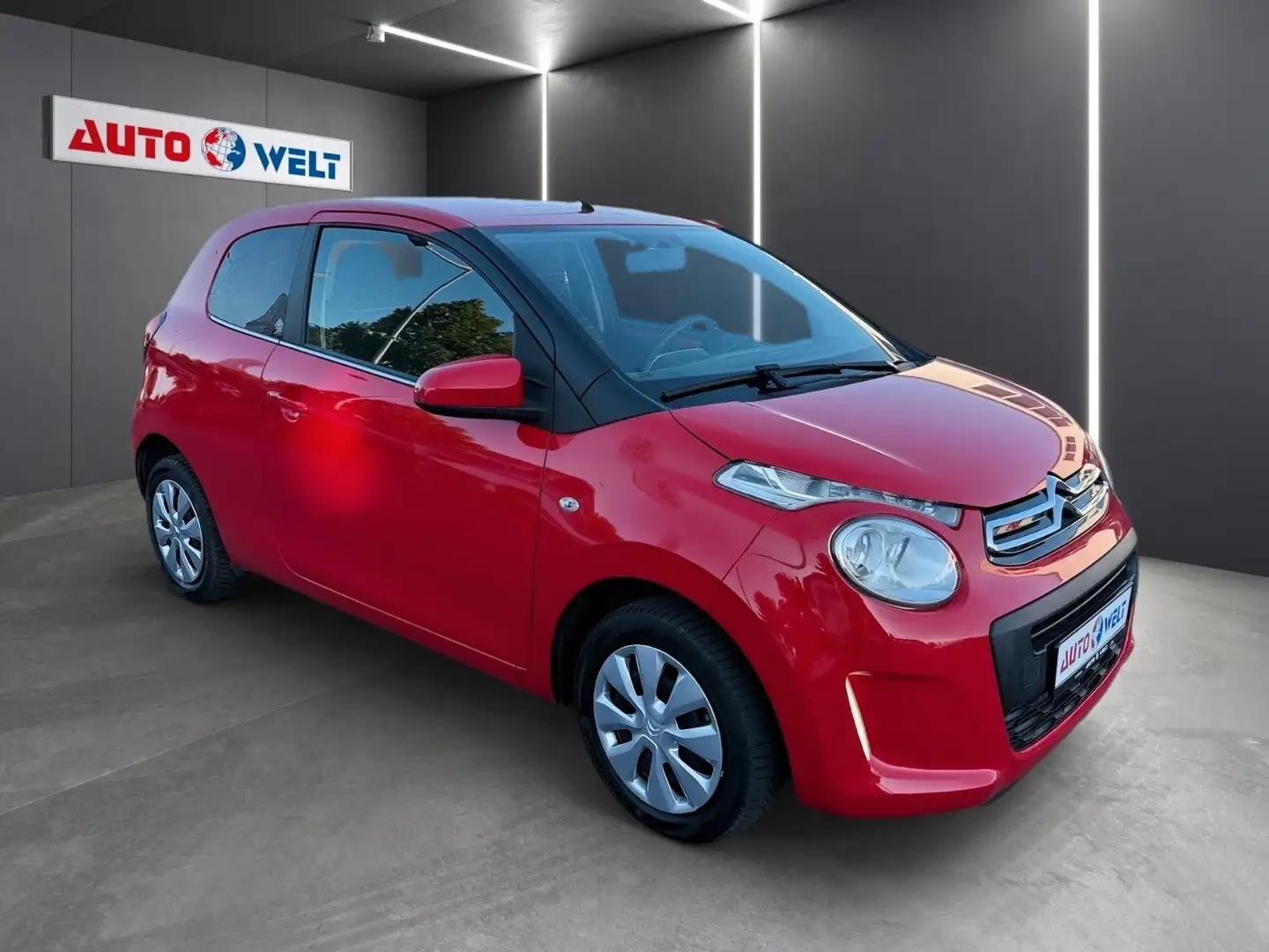 Citroen C1 1.0 VTi  Klimaanlage Tempomat BT Freisprech Rot - 2