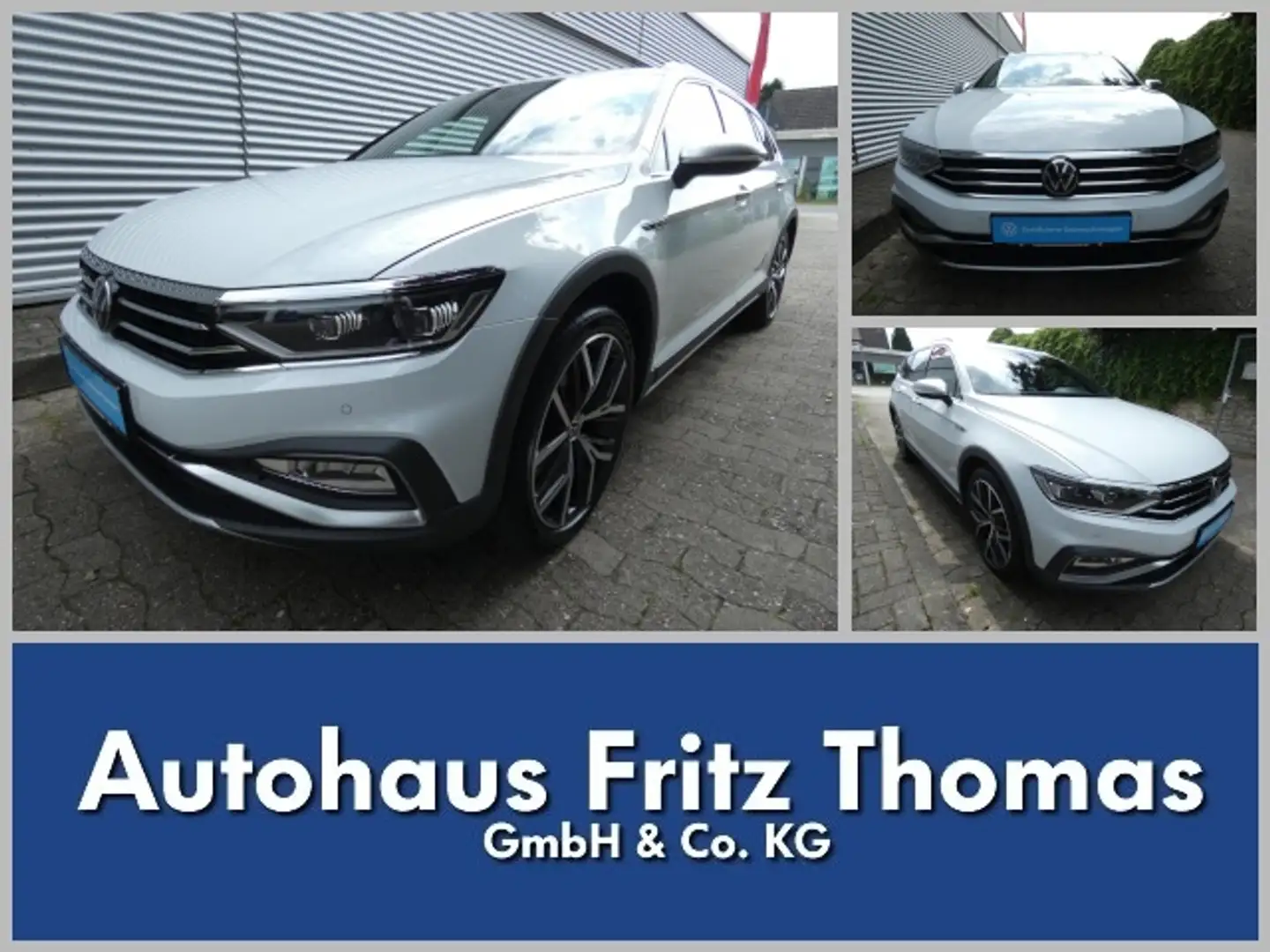 Volkswagen Passat Variant 2.0 TDI DSG 4Motion Alltrack LED Navi Leder Klima Weiß - 1