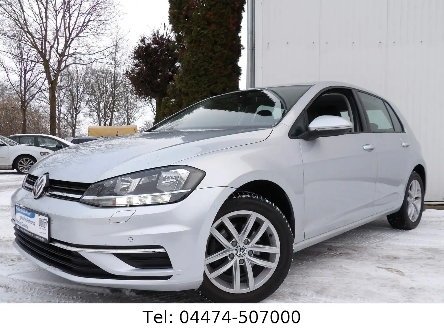 Volkswagen Golf VII 1.5 TSI 150PS ACT ACC Navi Massage Silber - 1