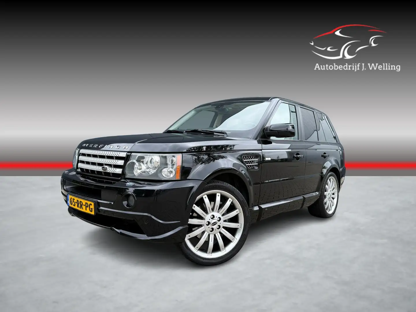 Land Rover Range Rover Sport 4.2 V8 Supercharged Overfinch! Uniek! org.Ned. Noir - 1