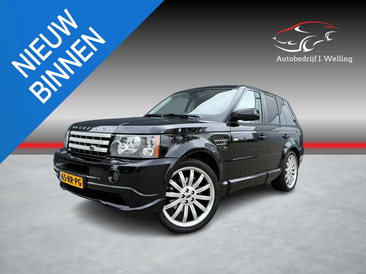 Land Rover Range Rover Sport 4.2 V8 Supercharged Overfinch! Uniek! org.Ned. Zwart - 1