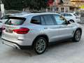 BMW X3 sdrive 2.0D 150cv autom TETTO-PELLE-TG UFF. BMW Zilver - thumbnail 4