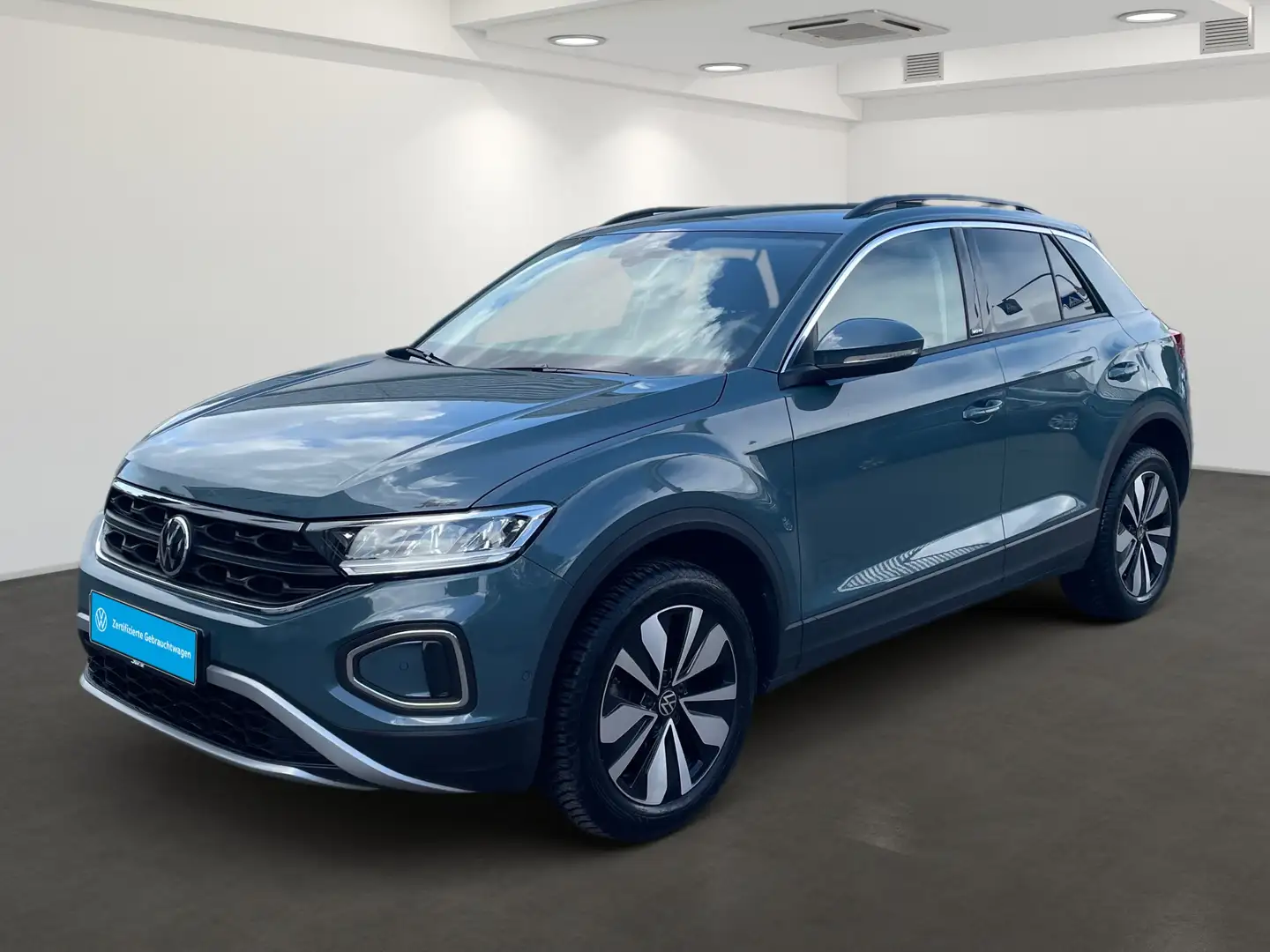 Volkswagen T-Roc 1.0 TSI Move *LED*PDC*NAVI*SITZH* Bleu - 2