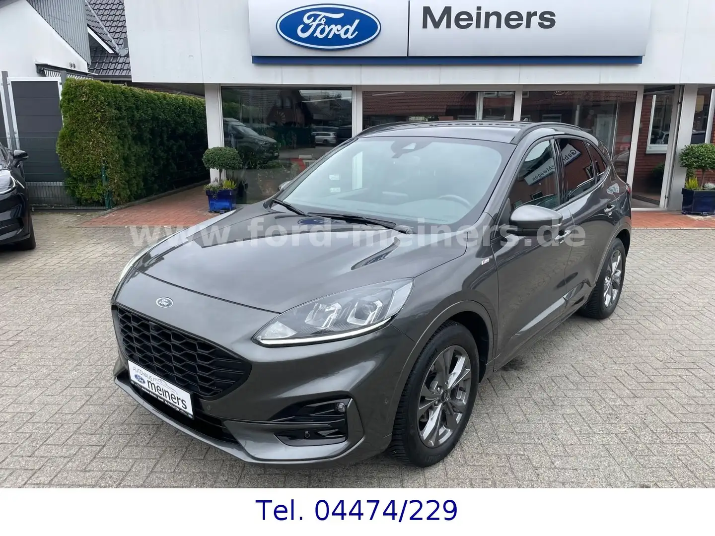 Ford Kuga 1.5 EcoBoost ST-Line *TÜV neu+AHK+iACC++* Gris - 1