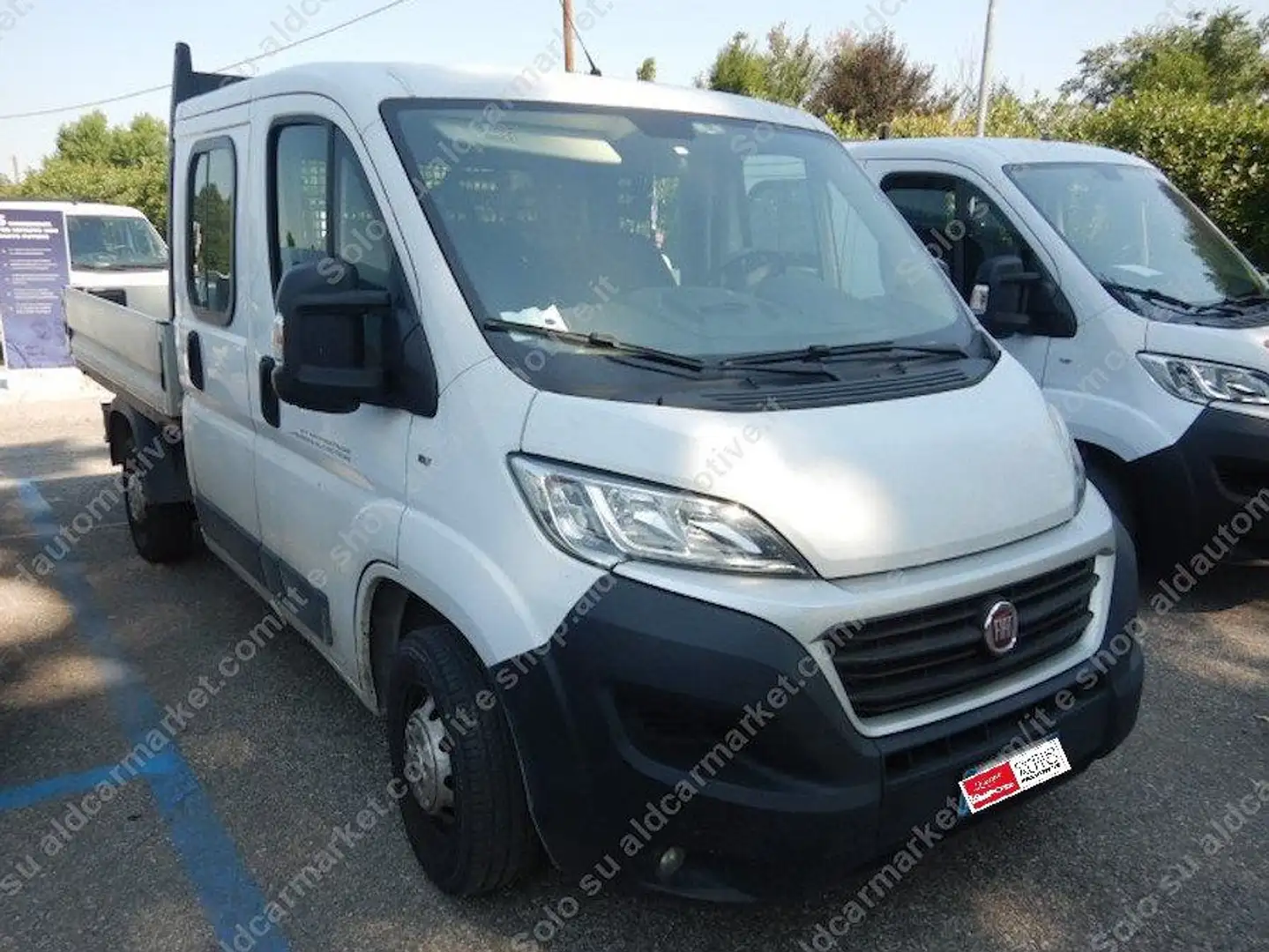Fiat Ducato DOPPIA CABINA CASSONE CASSONATO Bianco - 2