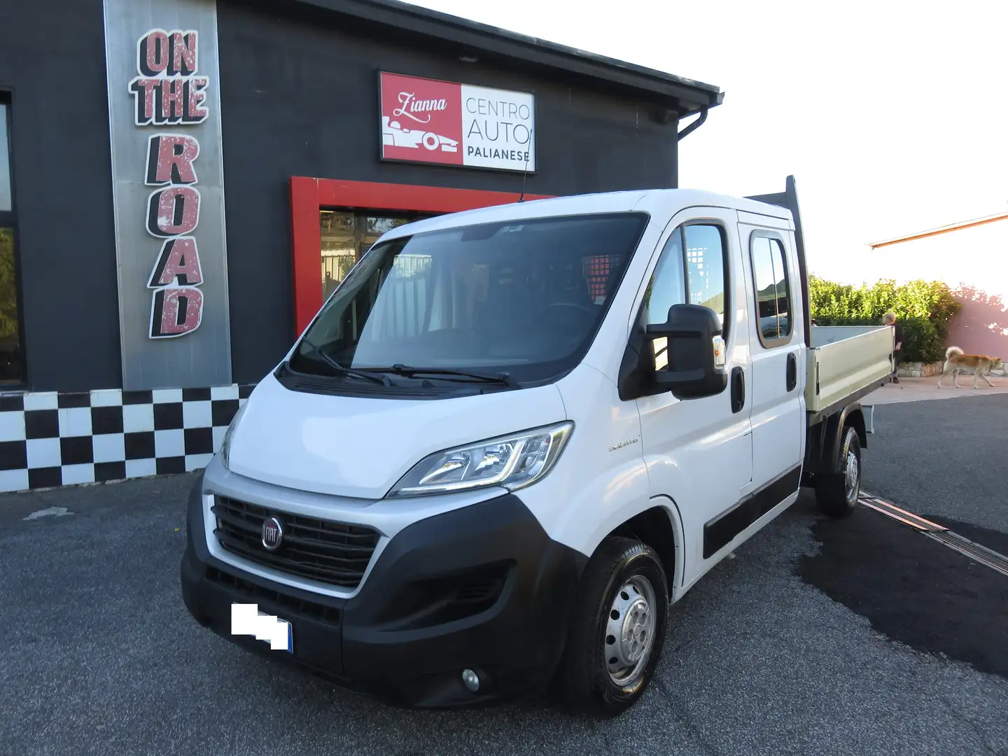 Fiat Ducato DOPPIA CABINA CASSONE CASSONATO Blanc - 1
