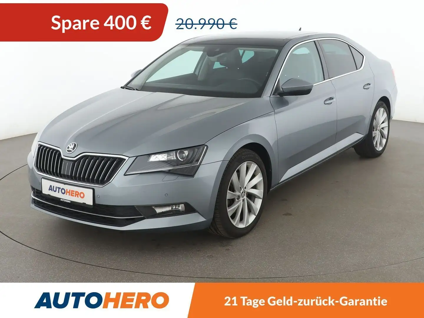 Skoda Superb 1.5 TSI ACT Style Aut.*XENON*TEMPO*CAM* Grau - 1