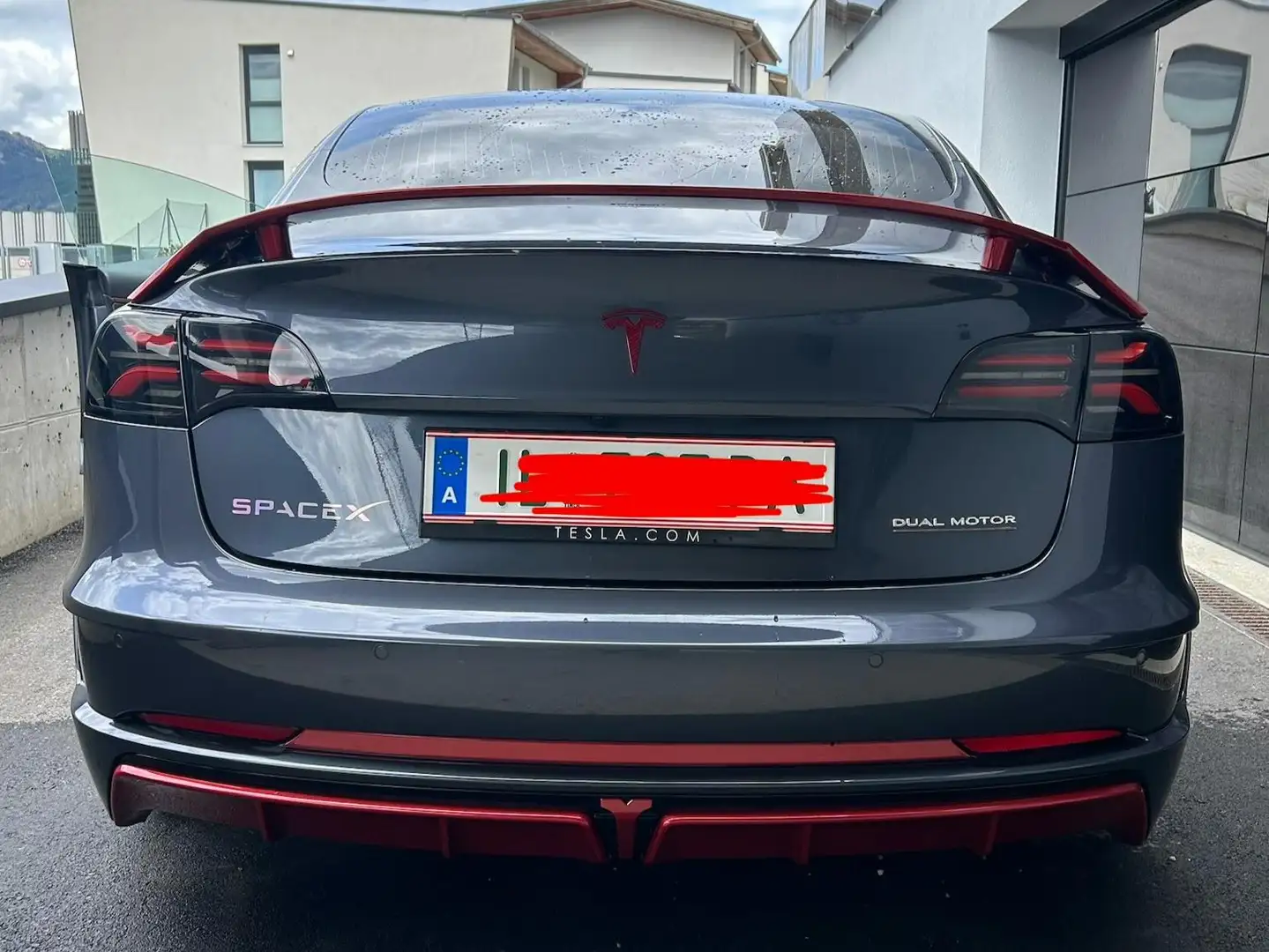 Tesla Model 3 Model 3 Long Range AWD 75kWh Grau - 2