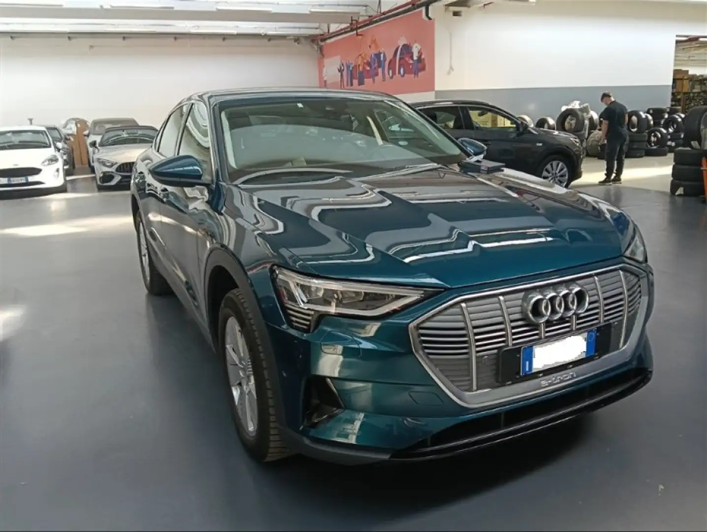 Audi e-tron 50 quattro ***IVA ESPOSTA*** ANCHE X EXPORT Blu/Azzurro - 2