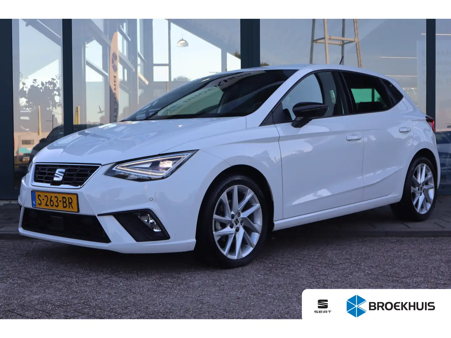 SEAT Ibiza 149PK 1.5TSI FR Sport Automaat | Airco (automatisc Wit - 1