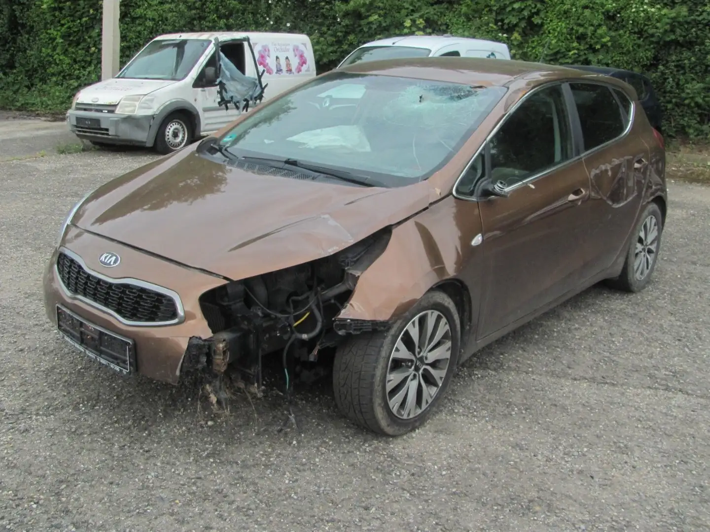 Kia Ceed / cee'd 1.6 CRDi Unfall Alu/Navi/Kamera/PTS/SHZ/Tempomat Bruin - 1