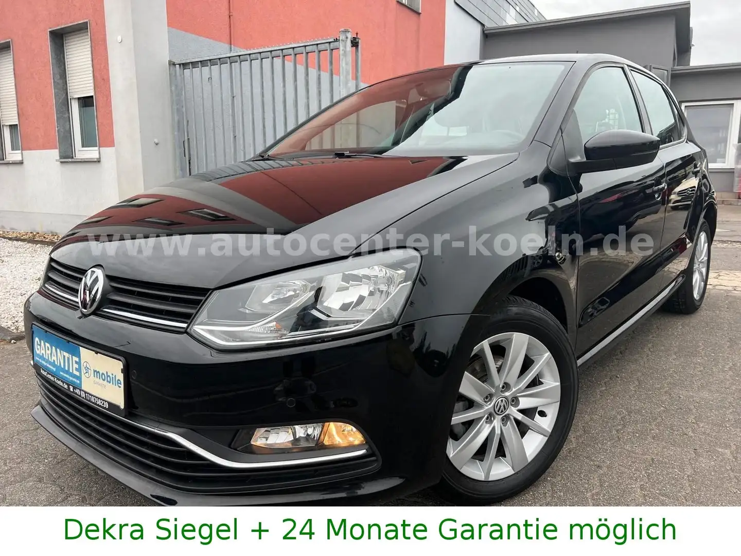 Volkswagen Polo V 1.4 TDI Comfortline.Navi.PDC.1-Hand.Eur6 Negro - 1