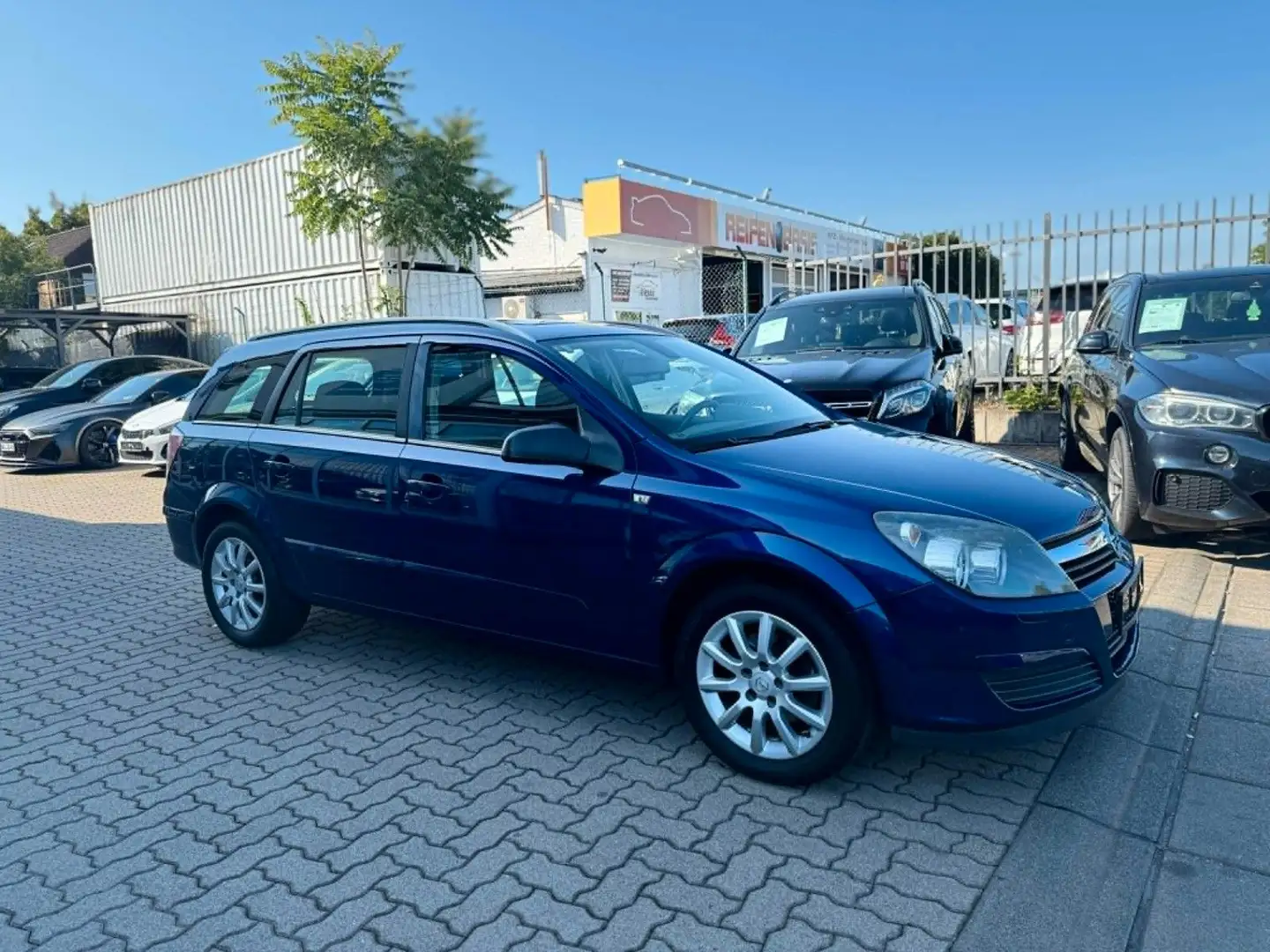 Opel Astra H Caravan Elegance*PANO*TEMPOMAT*KLIMA*PDC Blau - 1