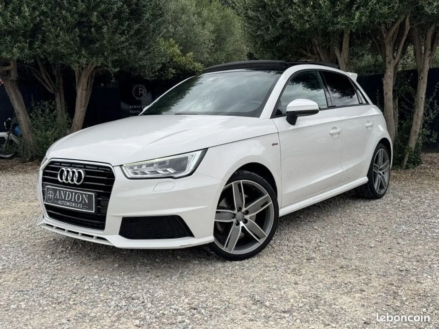 Audi A1 1.8 TFSI 192CH S LINE EDITION TRONIC 7 Blanc - 1
