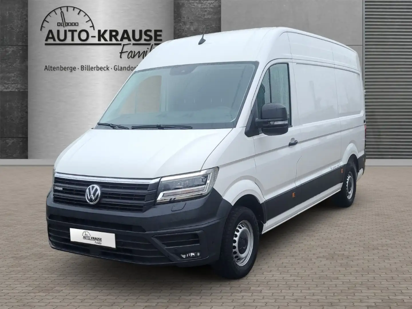 Volkswagen Crafter Kasten e MR Hochdach Navi LED Dyn. Kurvenl Bianco - 1