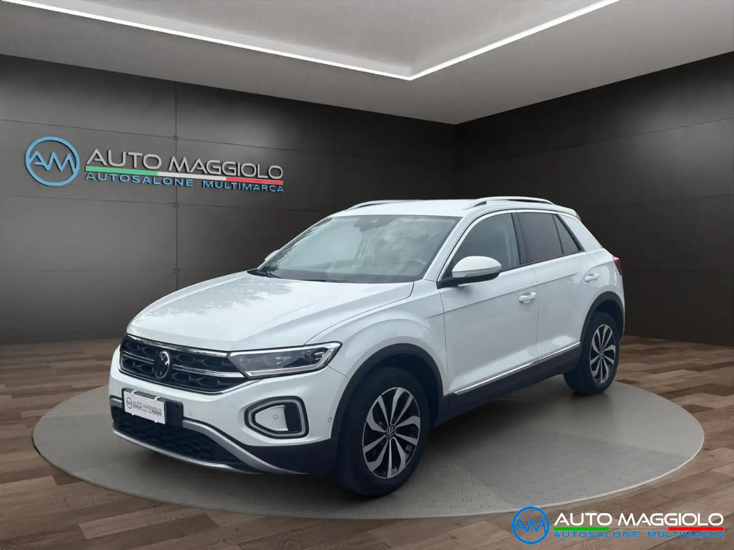 Volkswagen T-Roc 1.0 TSI Style 110 CV PREZZO REALE Bianco - 1