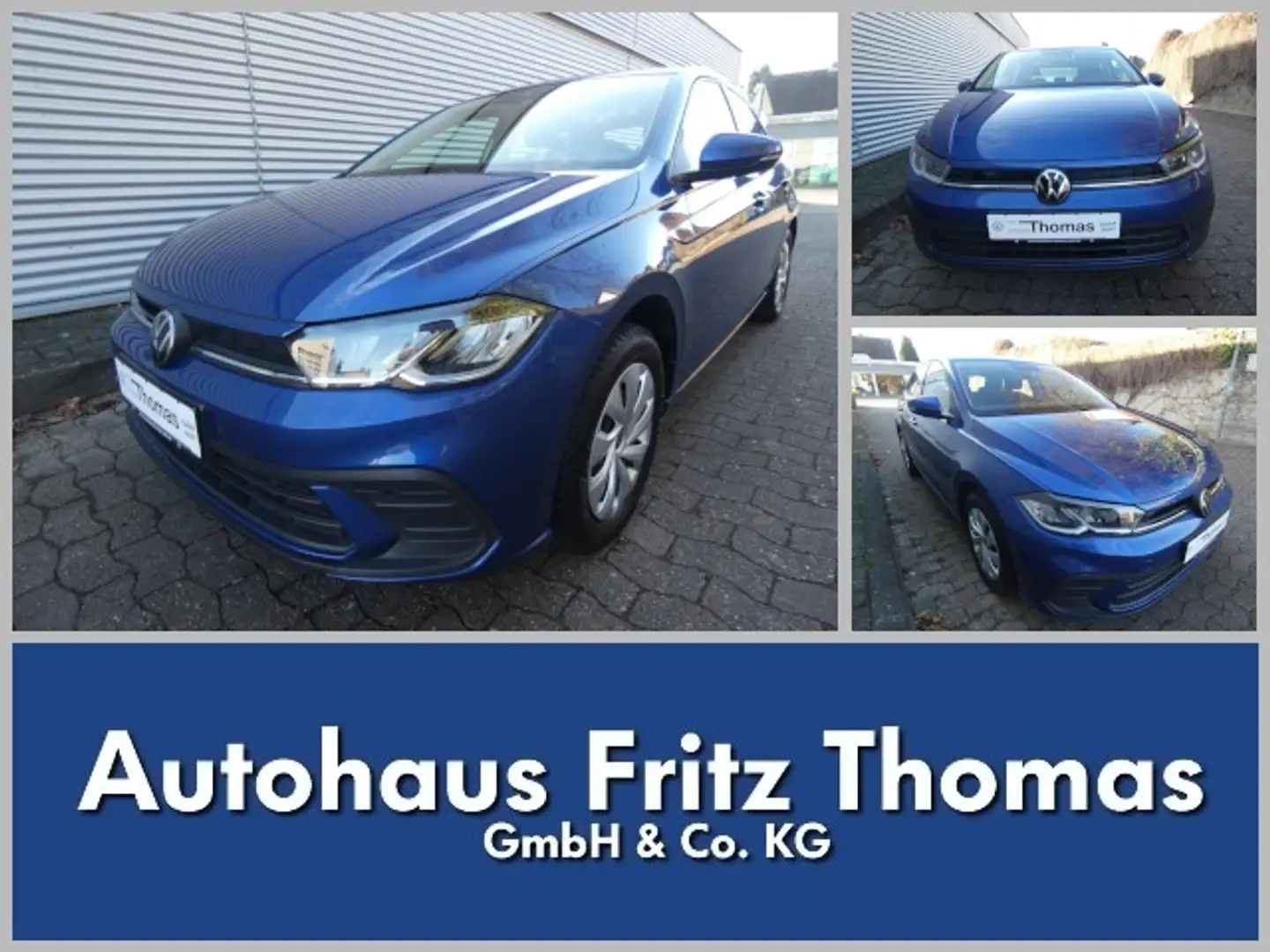 Volkswagen Polo 1.0 TSI Life LED Navi SHZ PDC Klima Klima Navi Blau - 1