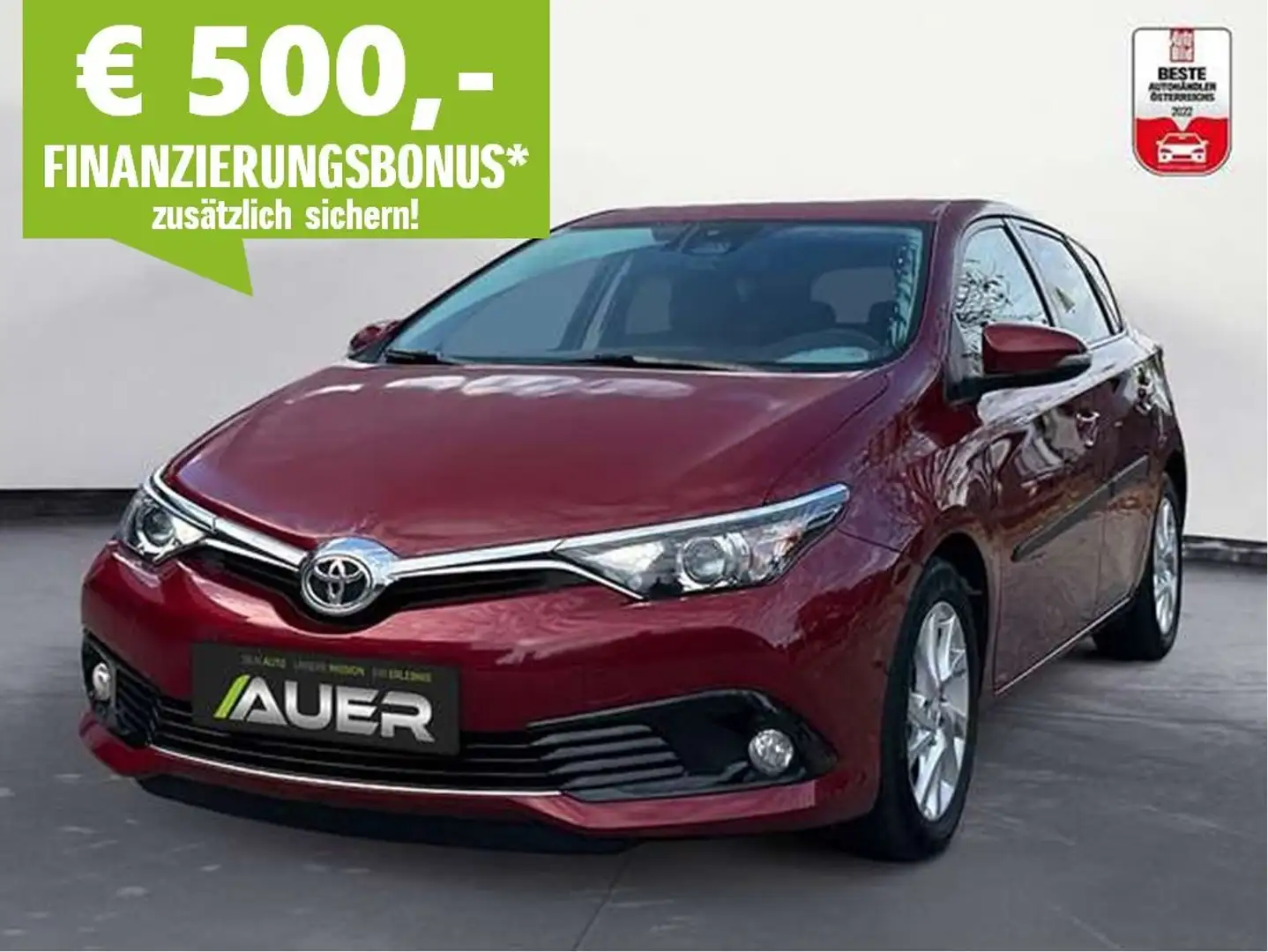 Toyota Auris 1,4 D-4D Edition | Kamera | Sitzhzg Rot - 1