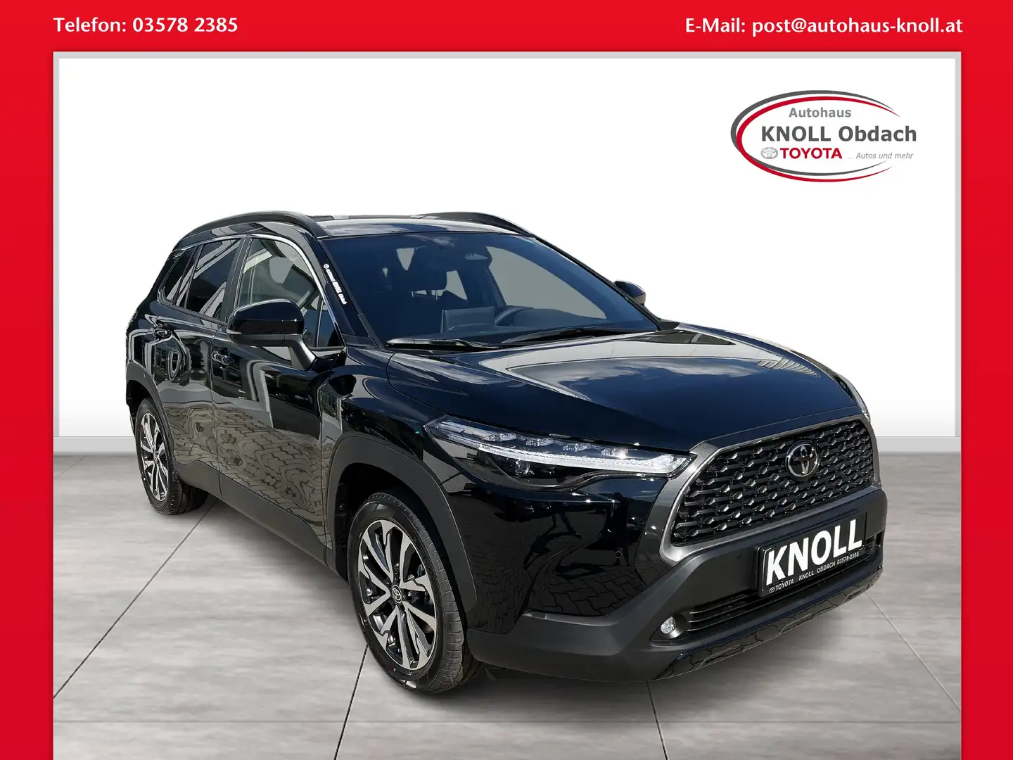 Toyota Corolla Cross 2,0  AWD Active Drive SONDERAKTION Schwarz - 1