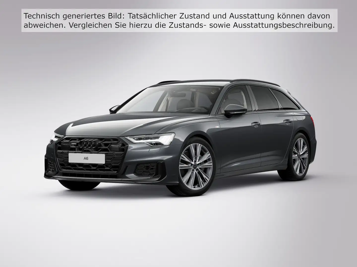 Audi A6 S-Line Black 50TFSI e qu 20 AHK B&O HuD Grau - 2
