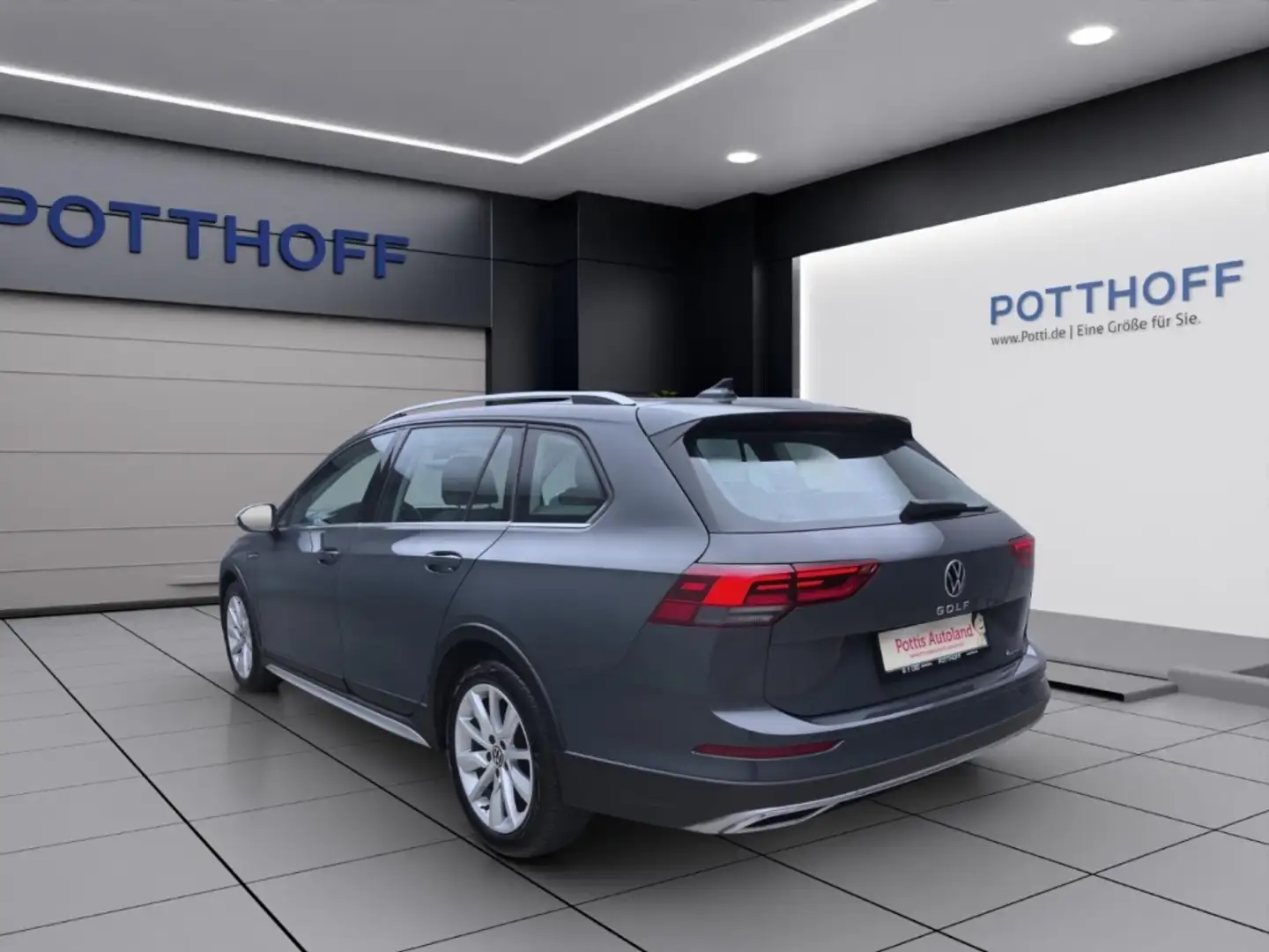 Volkswagen Golf Variant 2.0 TDI DSG 4M ALLTRACK AHK NAVI LED+ ACC Grau - 2