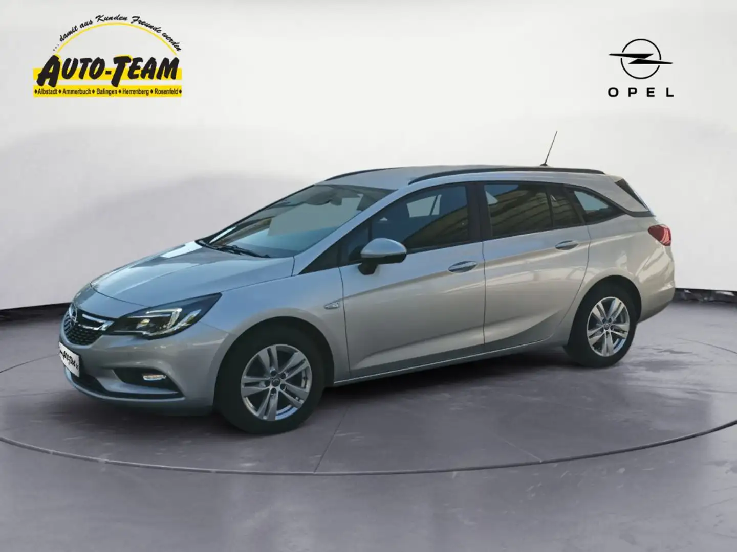 Opel Astra 1.4 Turbo Start/Stop Sports Tourer Edition Silber - 1