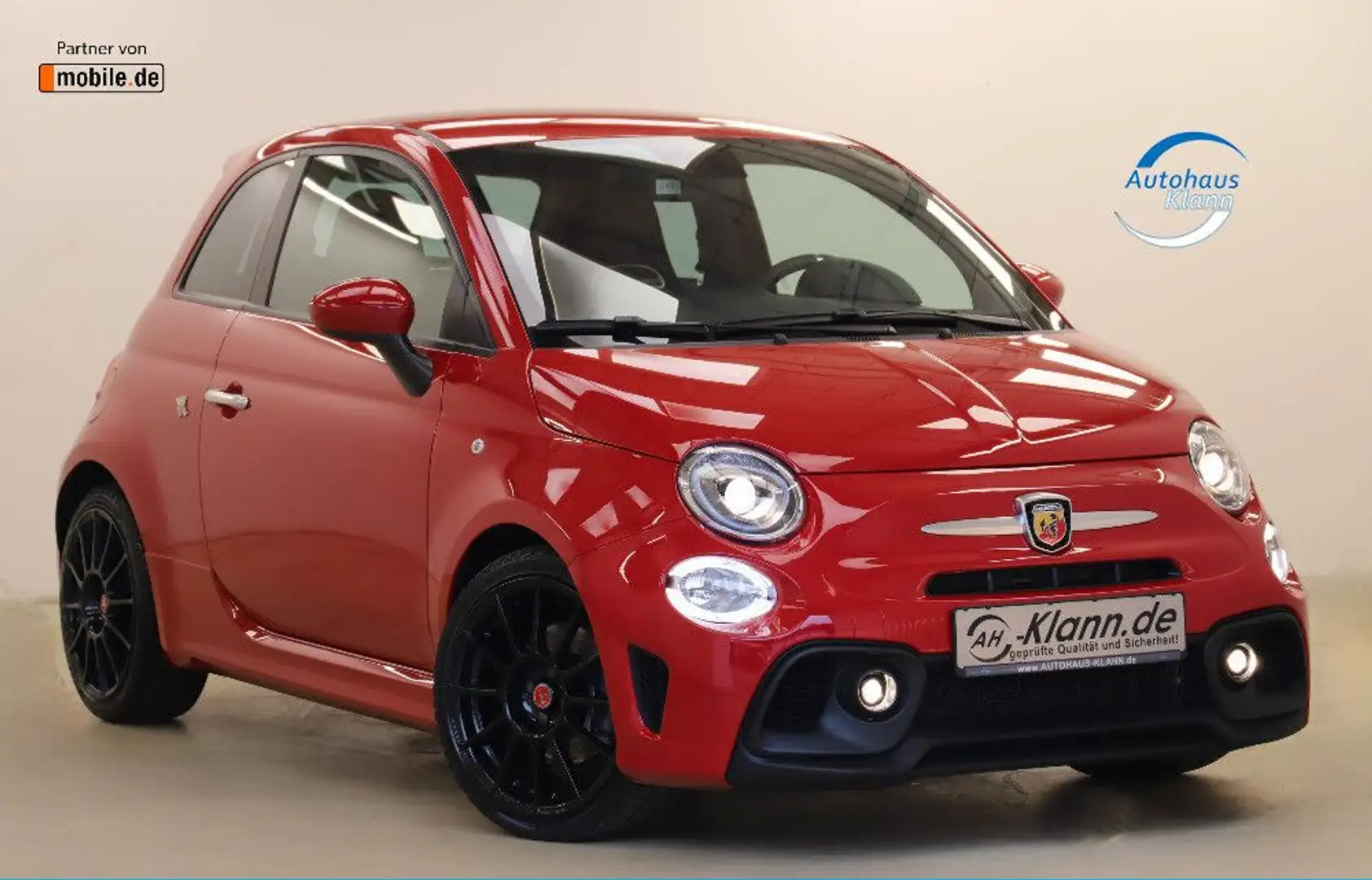 Abarth 595 1.4 T-Jet 165PS Automatik Carplay Beats Rot - 1
