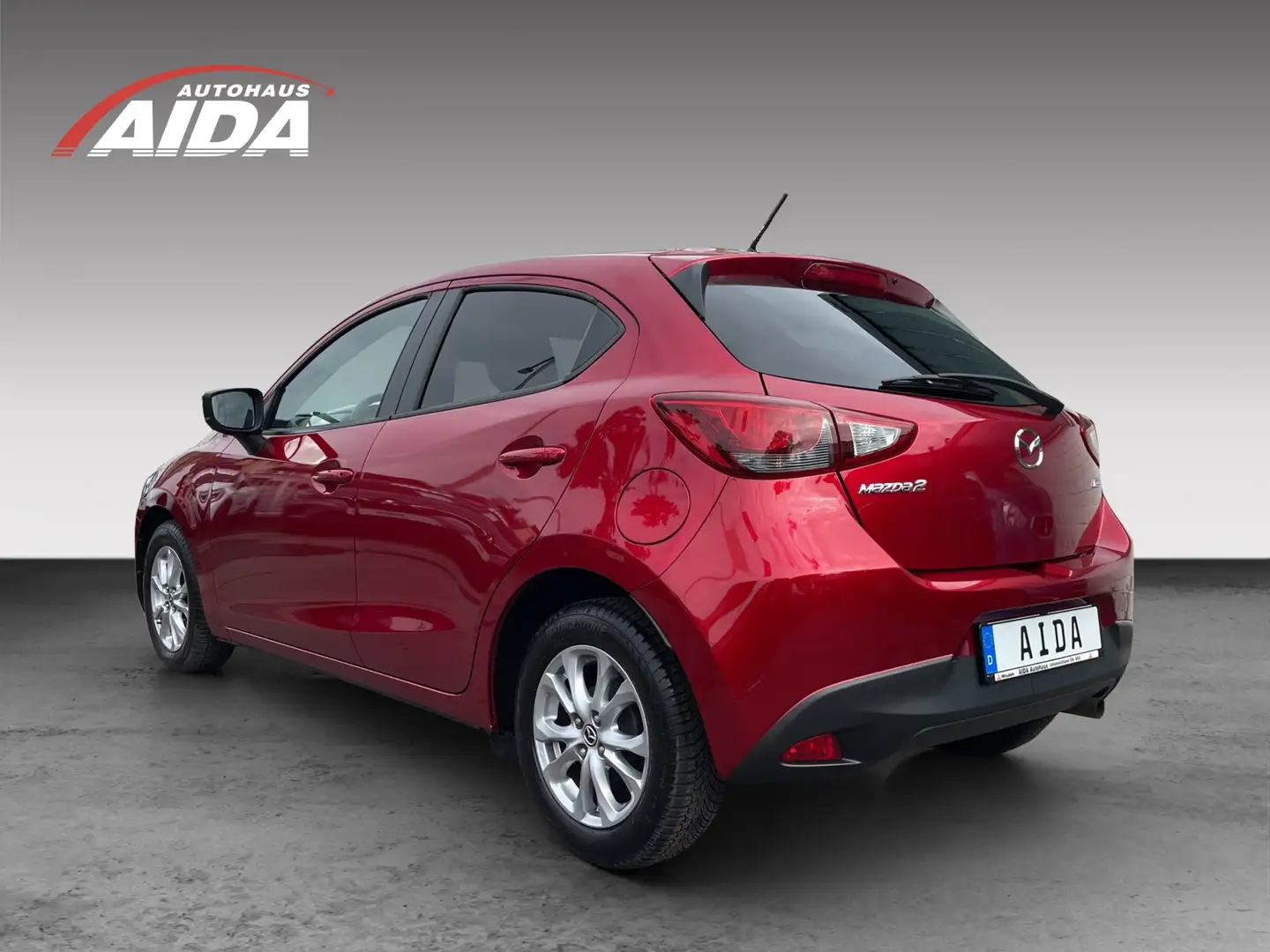Mazda 2 1.5 Skyactiv-G 90 Exclusive-Line *Automatik* Rojo - 2