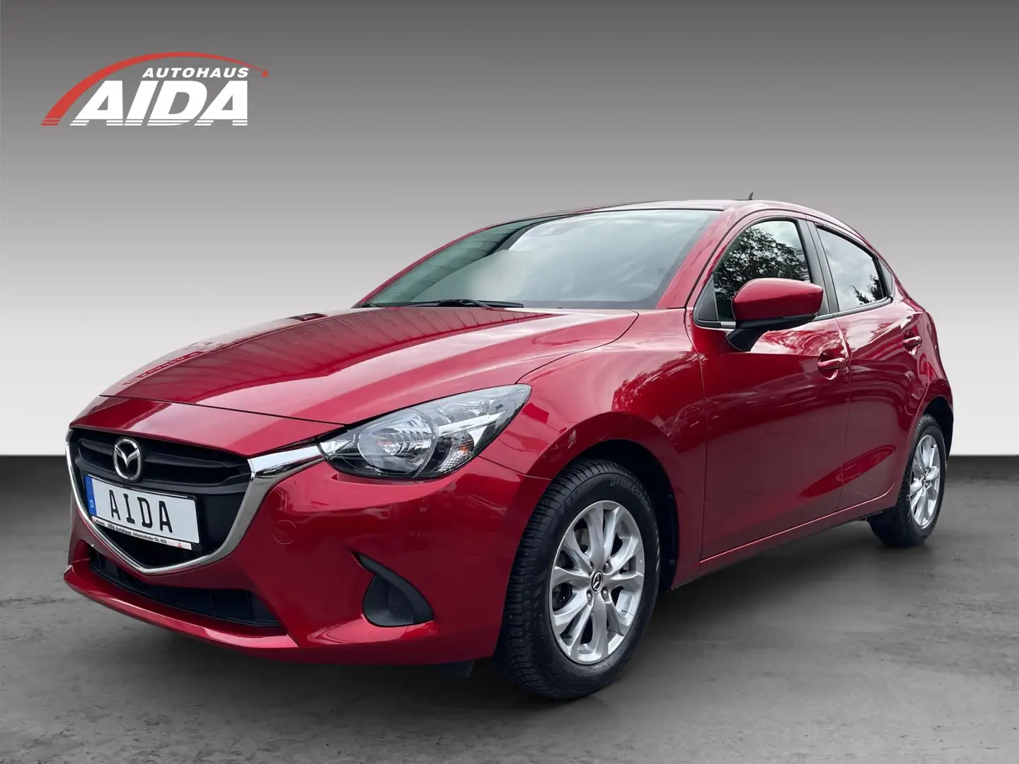 Mazda 2 1.5 Skyactiv-G 90 Exclusive-Line *Automatik* Rojo - 1