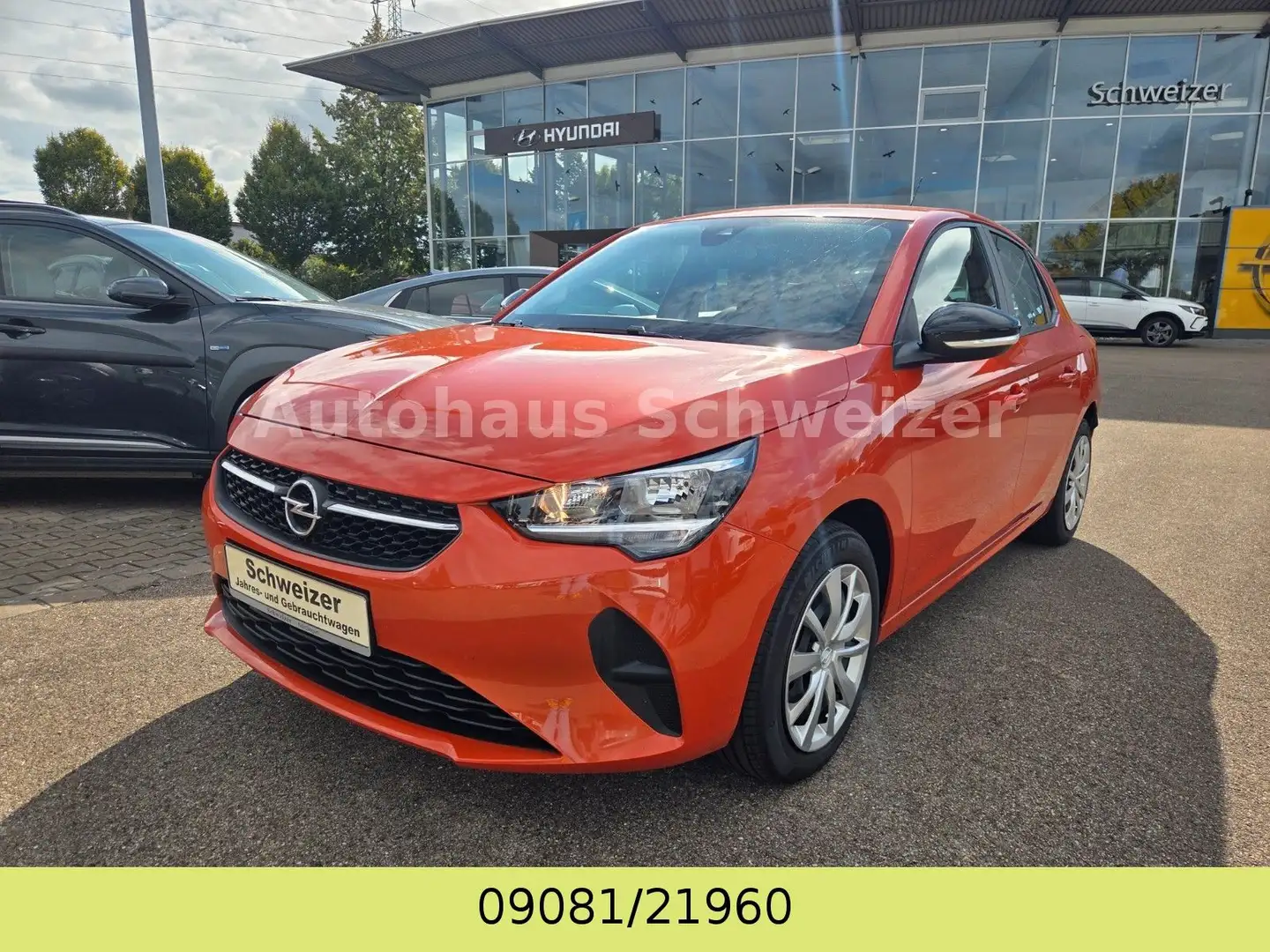 Opel Corsa -e F Basis Orange - 1