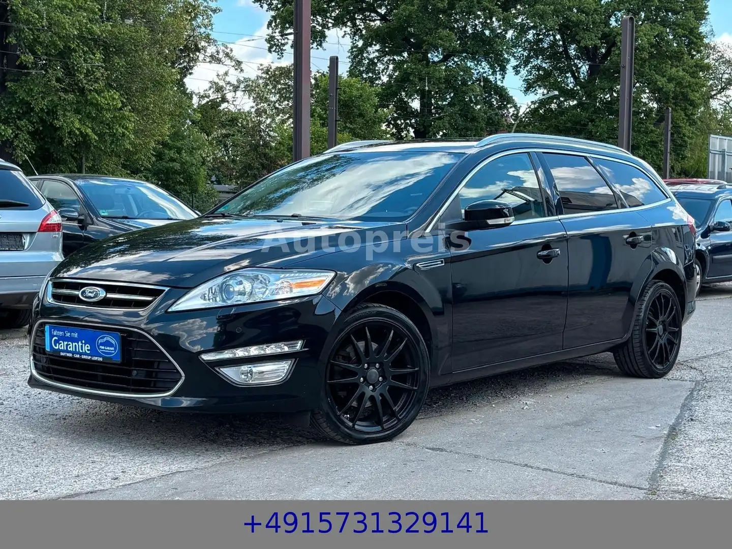 Ford Mondeo 2.0 TDCi Titanium Klima Leder Navi PDC SH Negro - 1