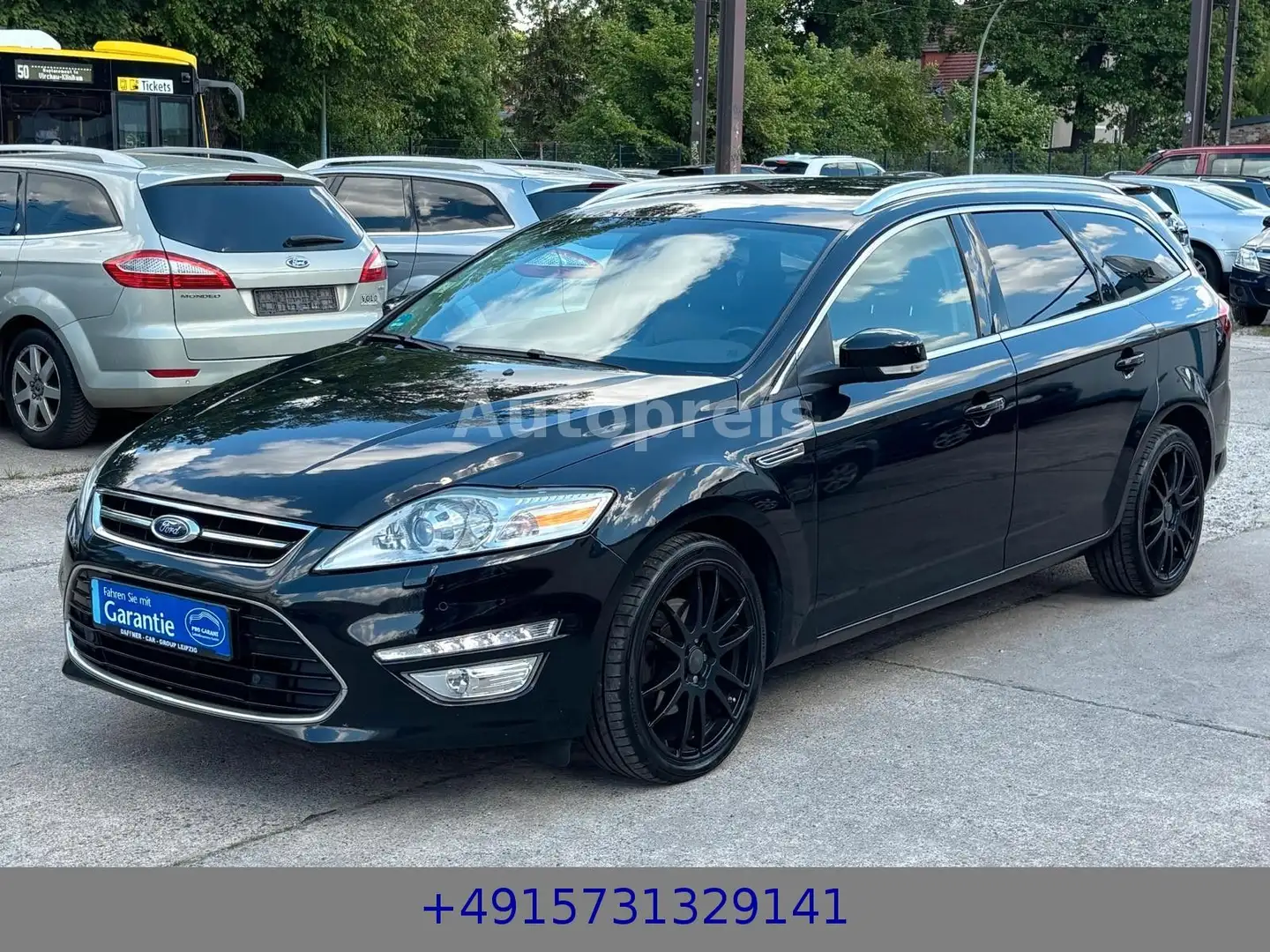 Ford Mondeo 2.0 TDCi Titanium Klima Leder Navi PDC SH Negro - 2