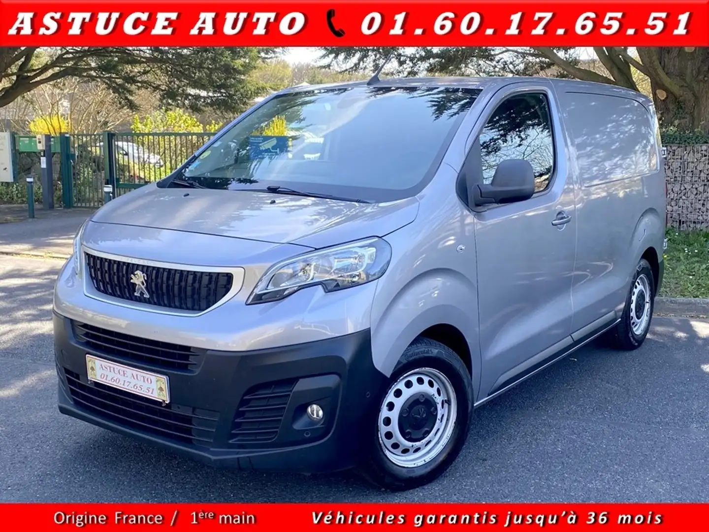 Peugeot Expert STANDARD 1.5 BLUEHDI 120CH S\u0026S PREMIUM Gris - 1