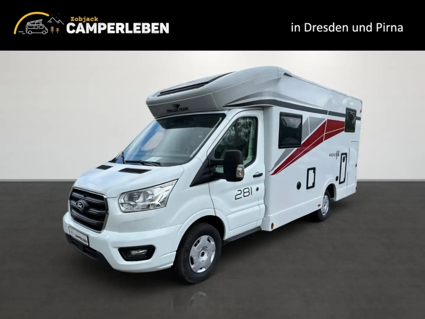 Roller Team Kronos Fit 281 TL, Solar, Dieselheizung, Hubbett Blanco - 1