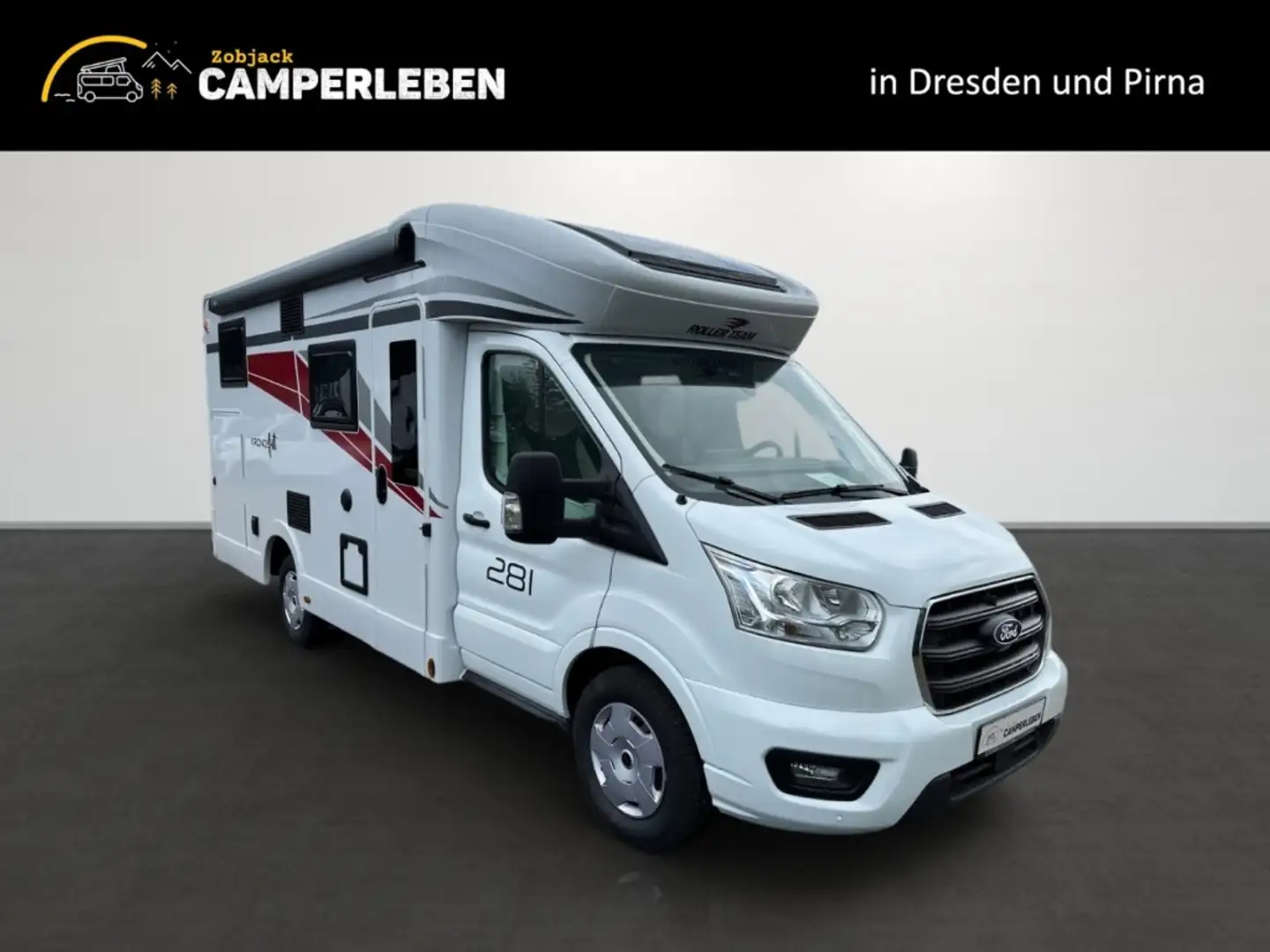 Roller Team Kronos Fit 281 TL, Solar, Dieselheizung, Hubbett Blanco - 2