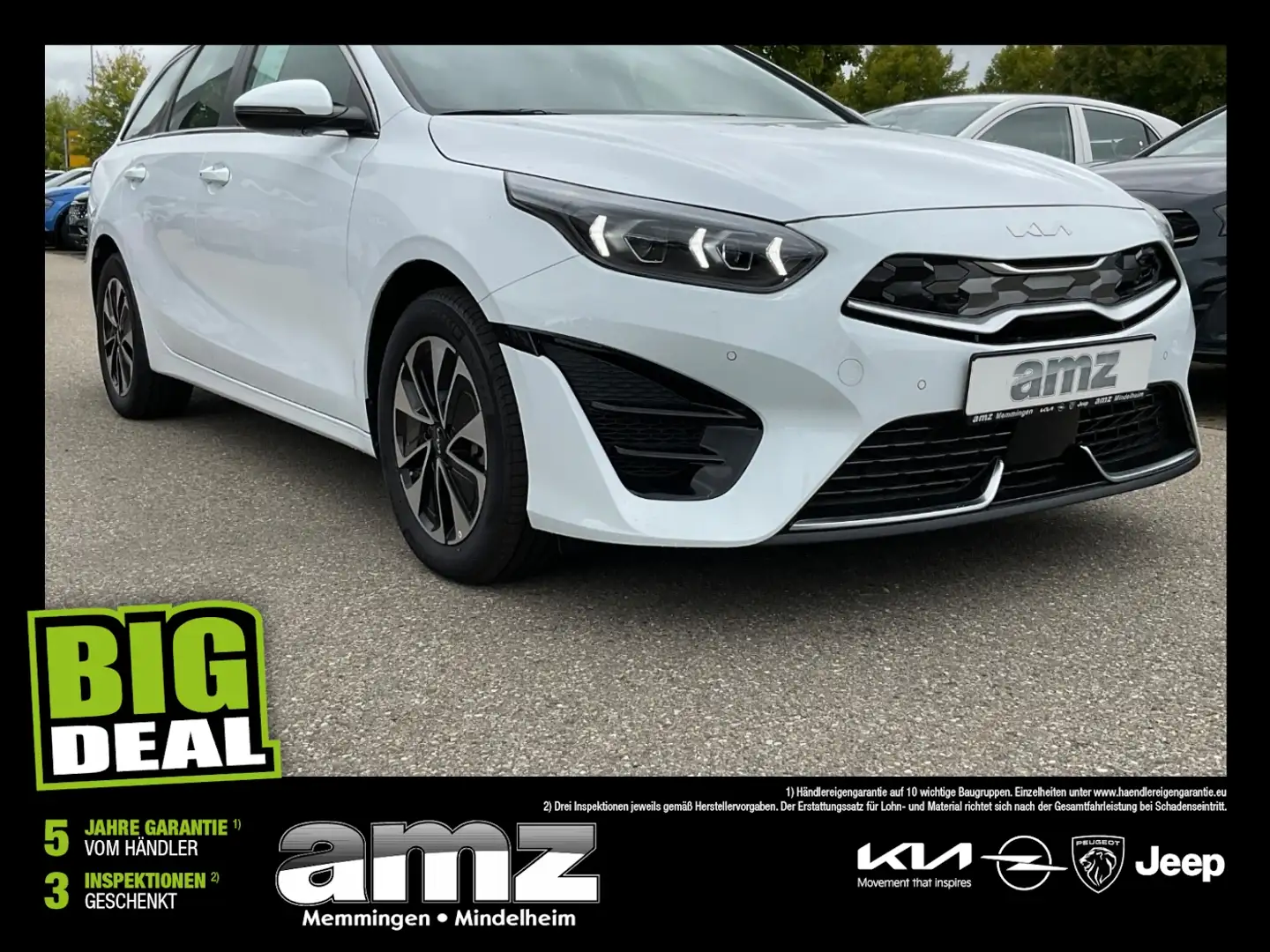 Kia Ceed SW / cee'd SW Ceed SW 1.6 PlugInHybrid Spirit wenig KM*Lordosen Weiß - 1