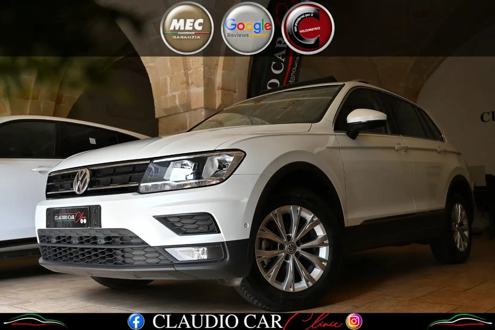 Volkswagen Tiguan Tiguan 2.0 tdi Style 4motion 150cv dsg Bianco - 1