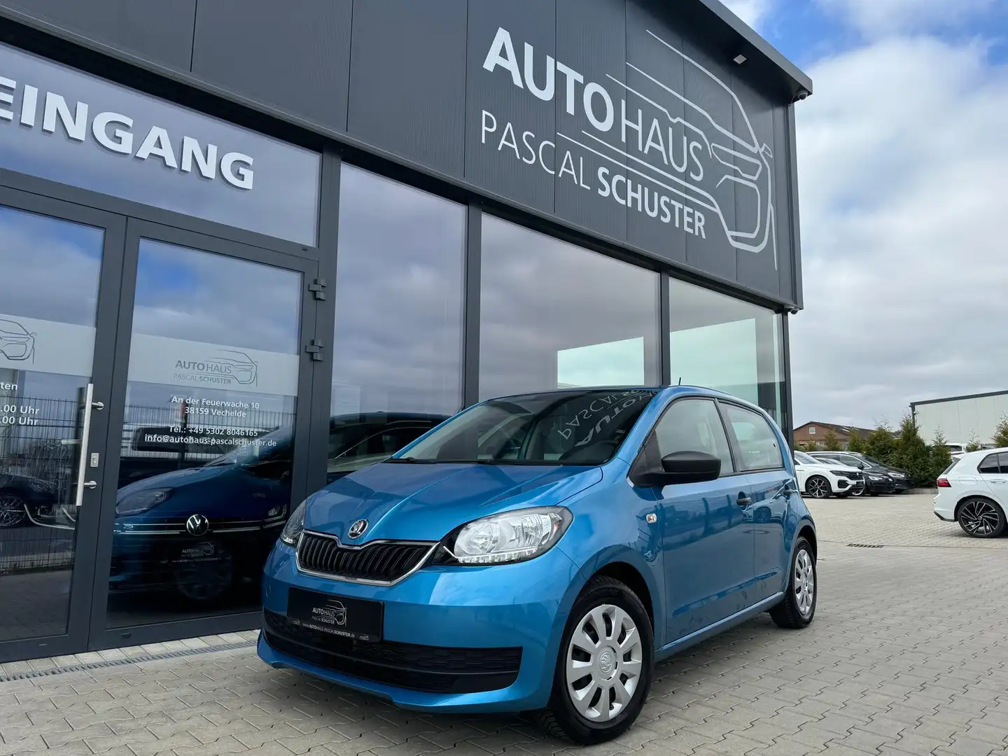 Skoda Citigo Active 1.0 MPI/AUTOMATIK/KLIMA/ Blau - 1