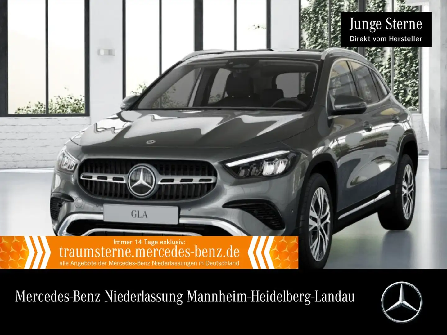 Mercedes-Benz GLA 200 PROGRESSIVE+PANO+LED+KAMERA+7G Grau - 1