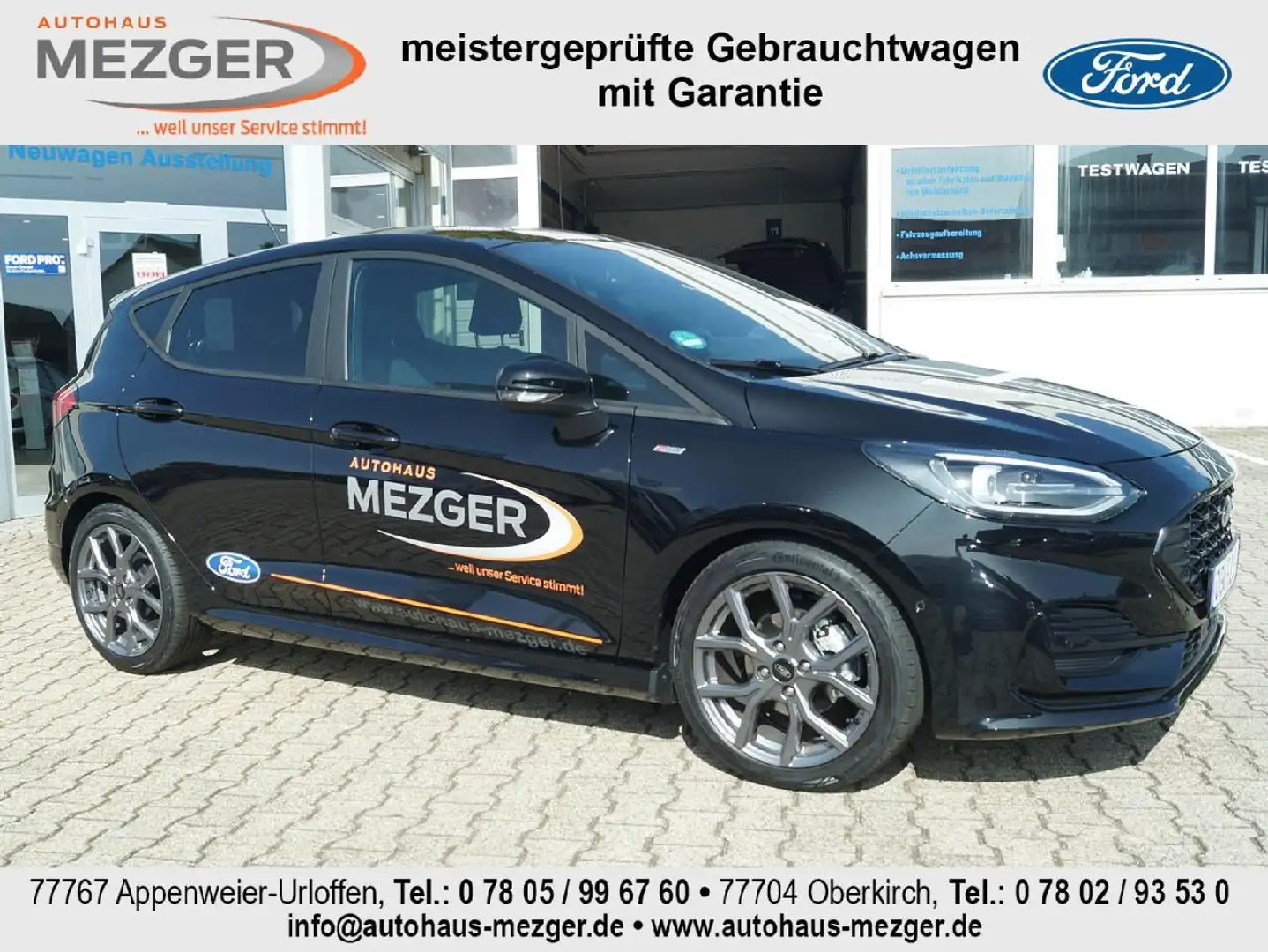 Ford Fiesta ST-Line Schwarz - 2