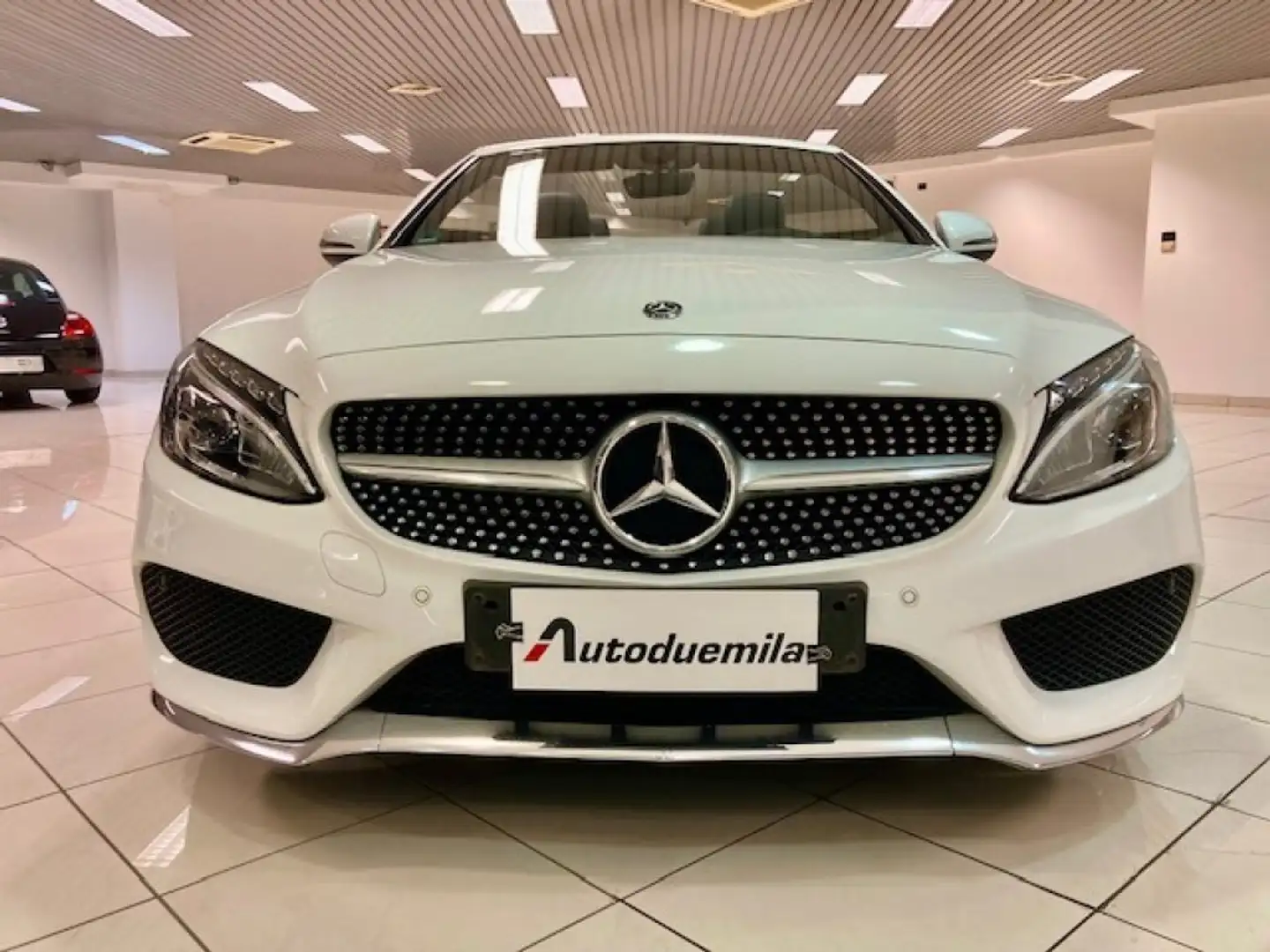 Mercedes-Benz C 180 Cabrio Premium AMG Full Optionals PREZZO REALE !! Bianco - 2