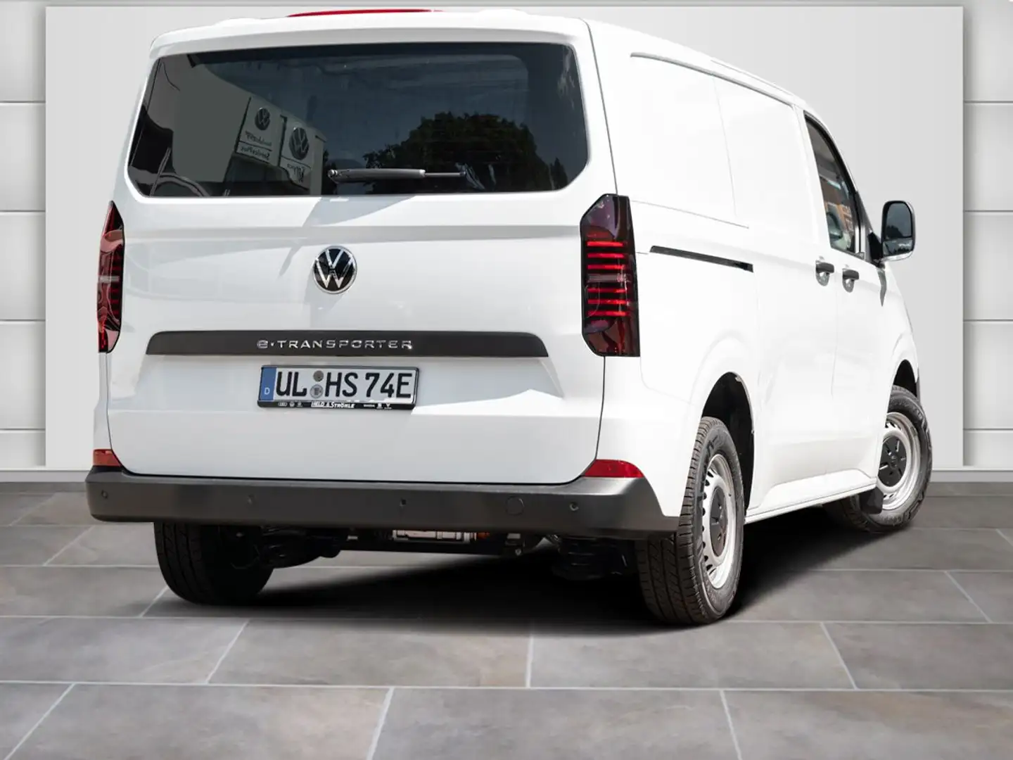 Volkswagen T7 Transporter Kasten e100kW HOLZBODEN TRENNWAND Weiß - 2
