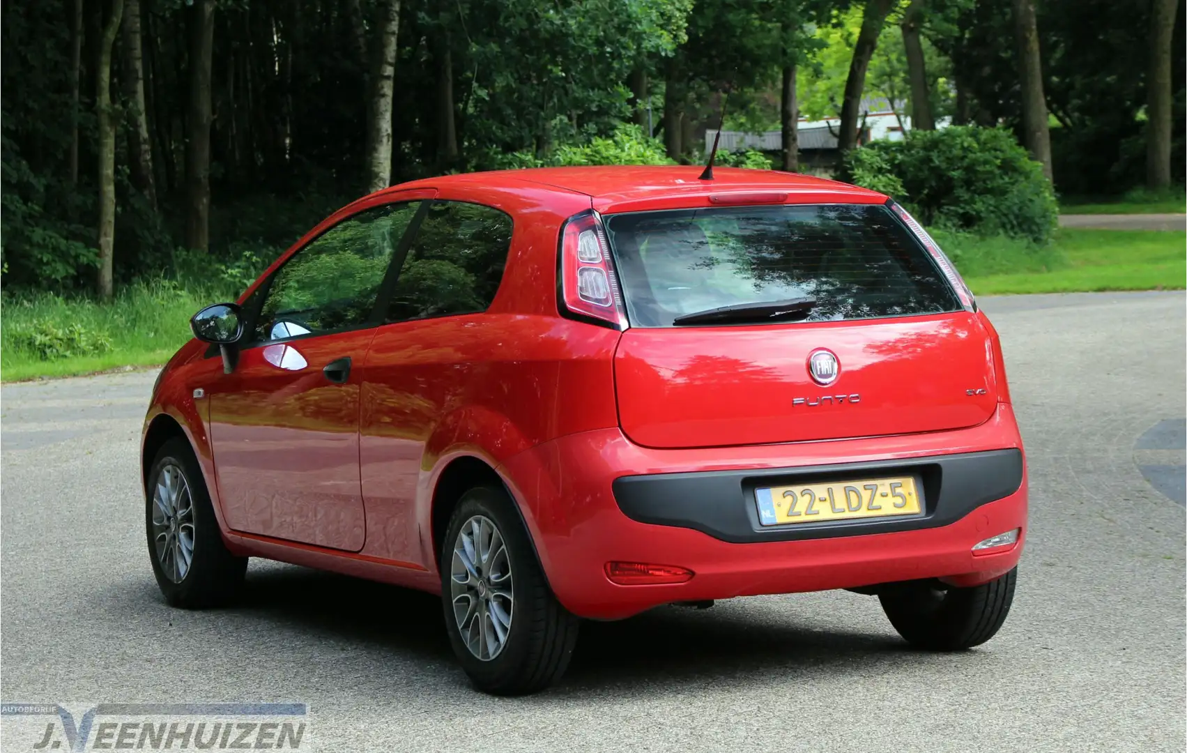 Fiat Punto Evo 1.2 Active | 2010 | Airco | Nwe APK | Rouge - 2