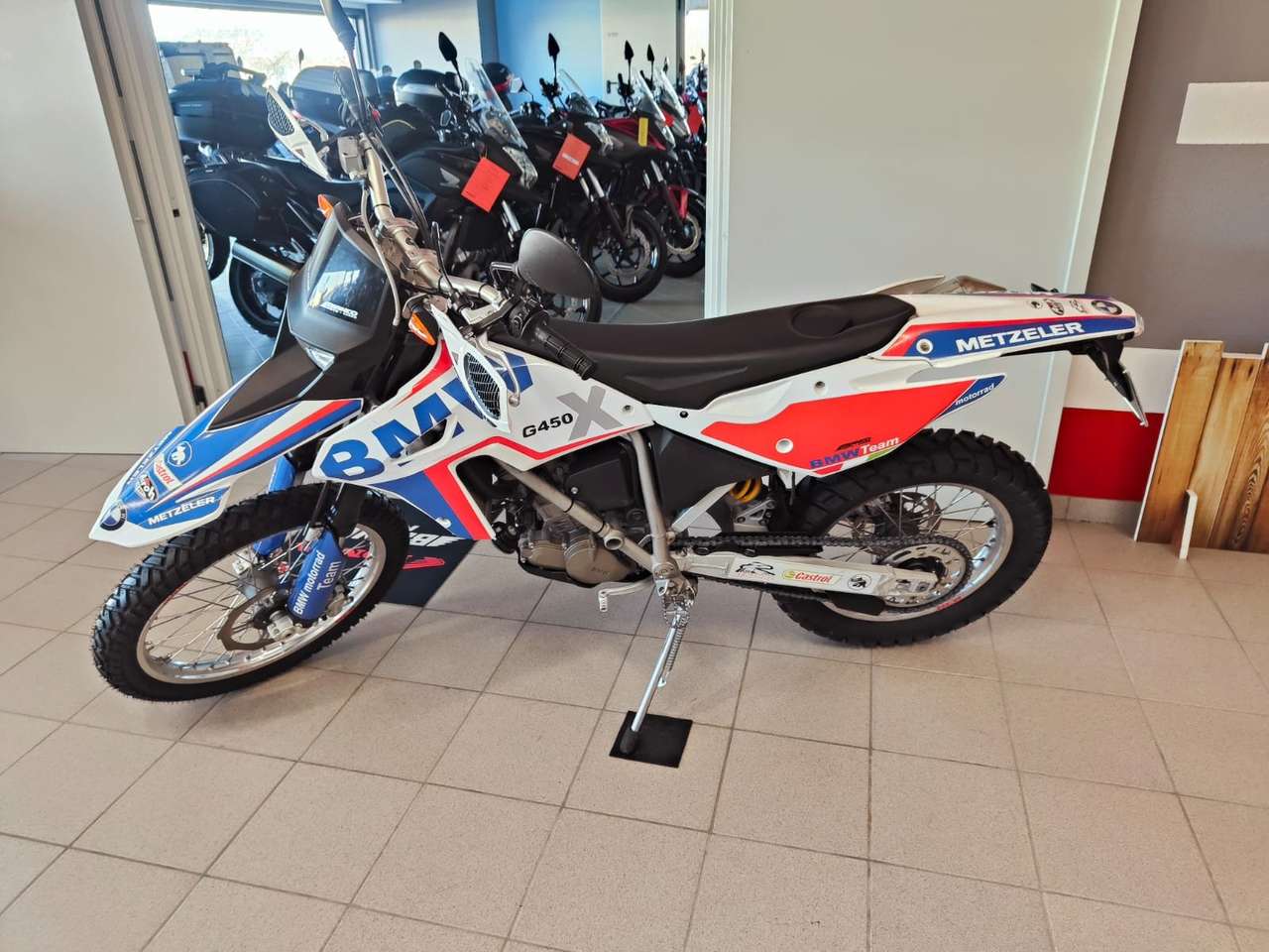 BMW G 450 X no ABS