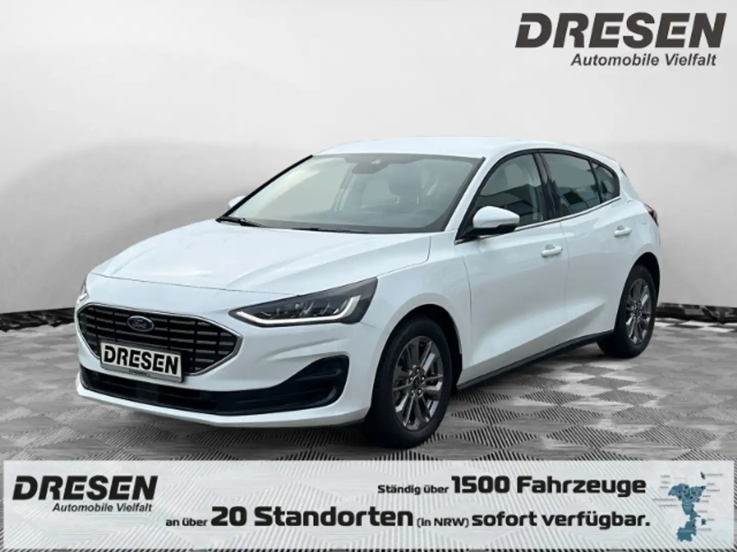 Ford Focus Mild-Hybrid Titanium Navi LED Kurvenlicht Scheinwe Weiß - 1